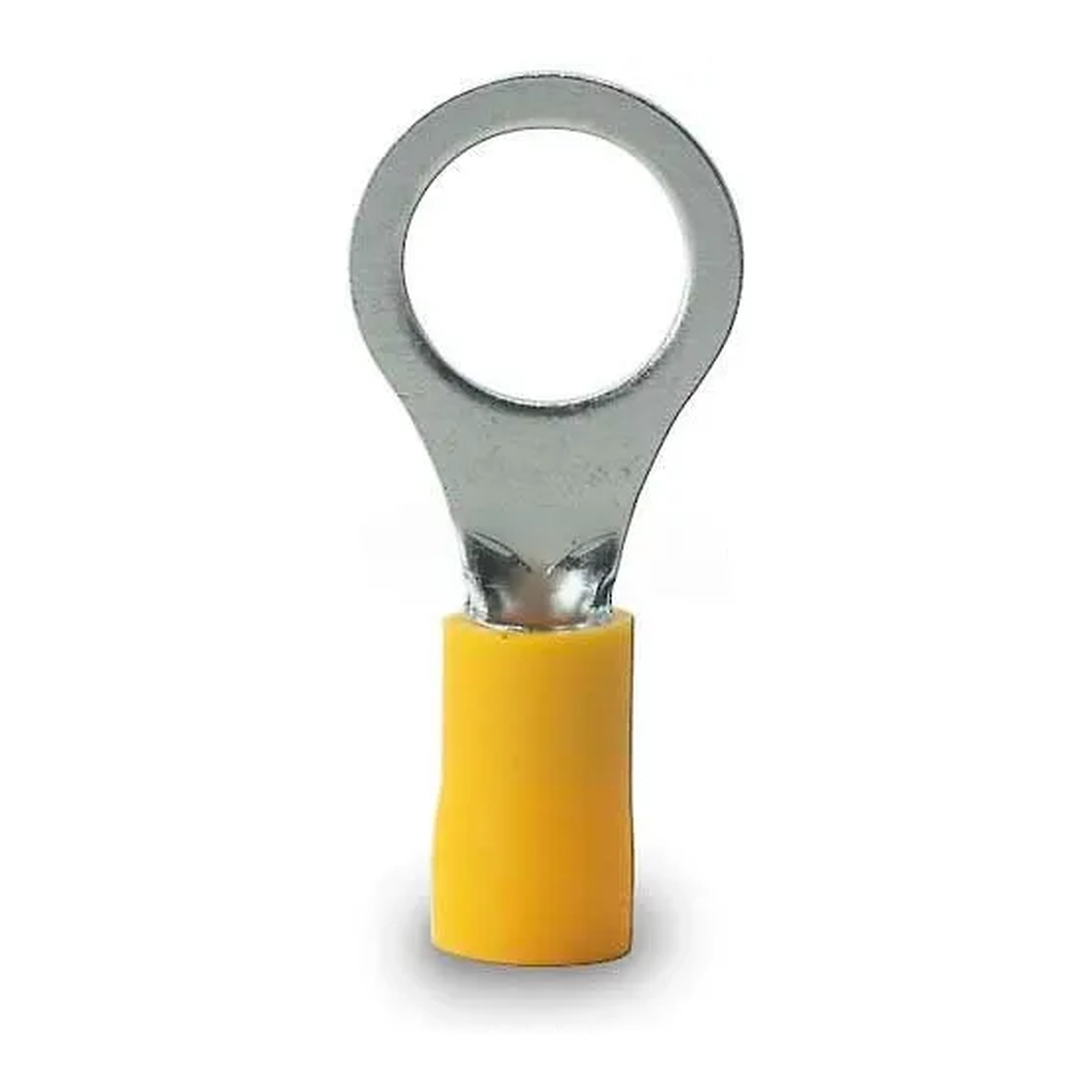 Yellow Ring Terminals for 12-10 AWG Wire, 5/16-3/8 in. Stud, 15-Pack