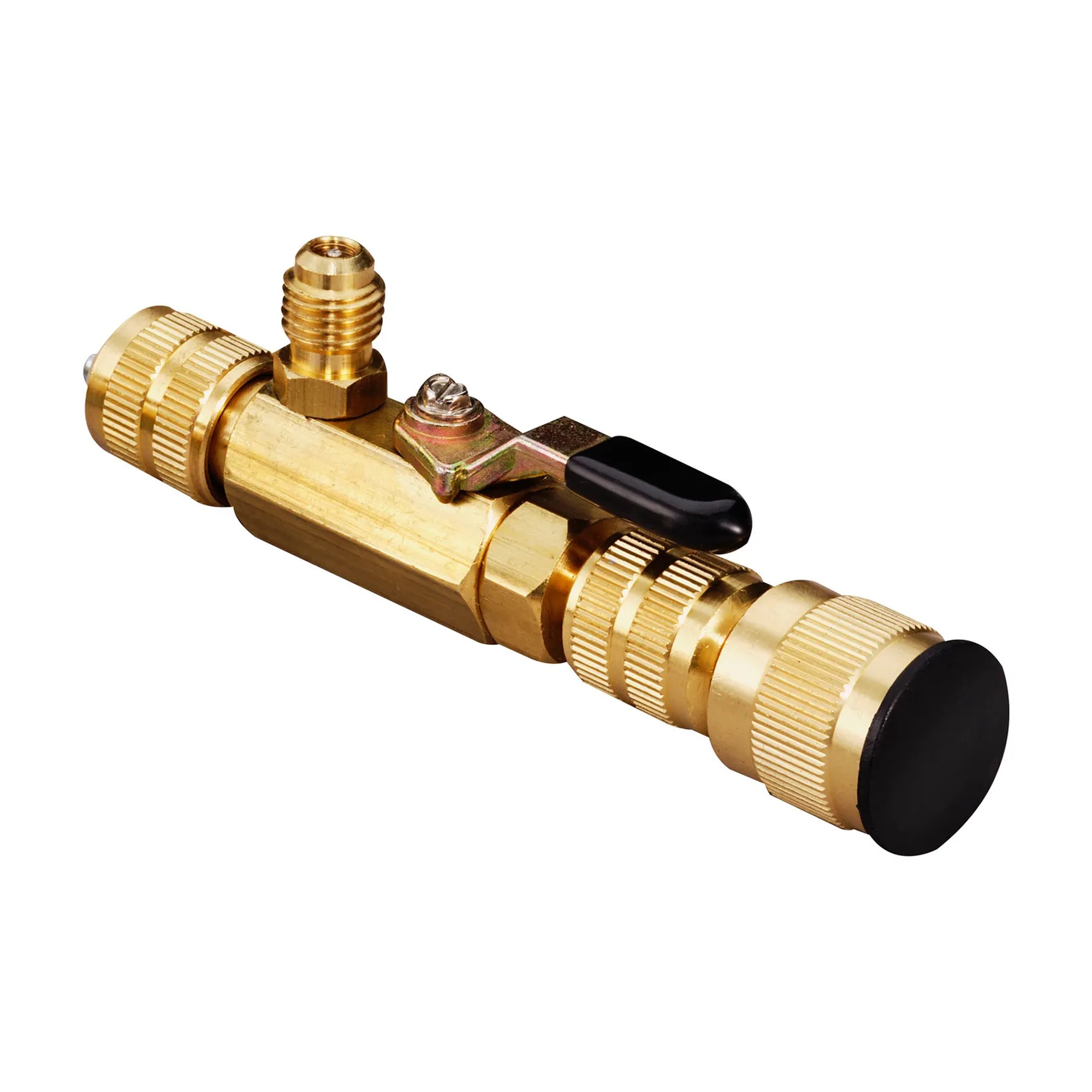 Valve Core Remover and Installer with HVAC Access Port