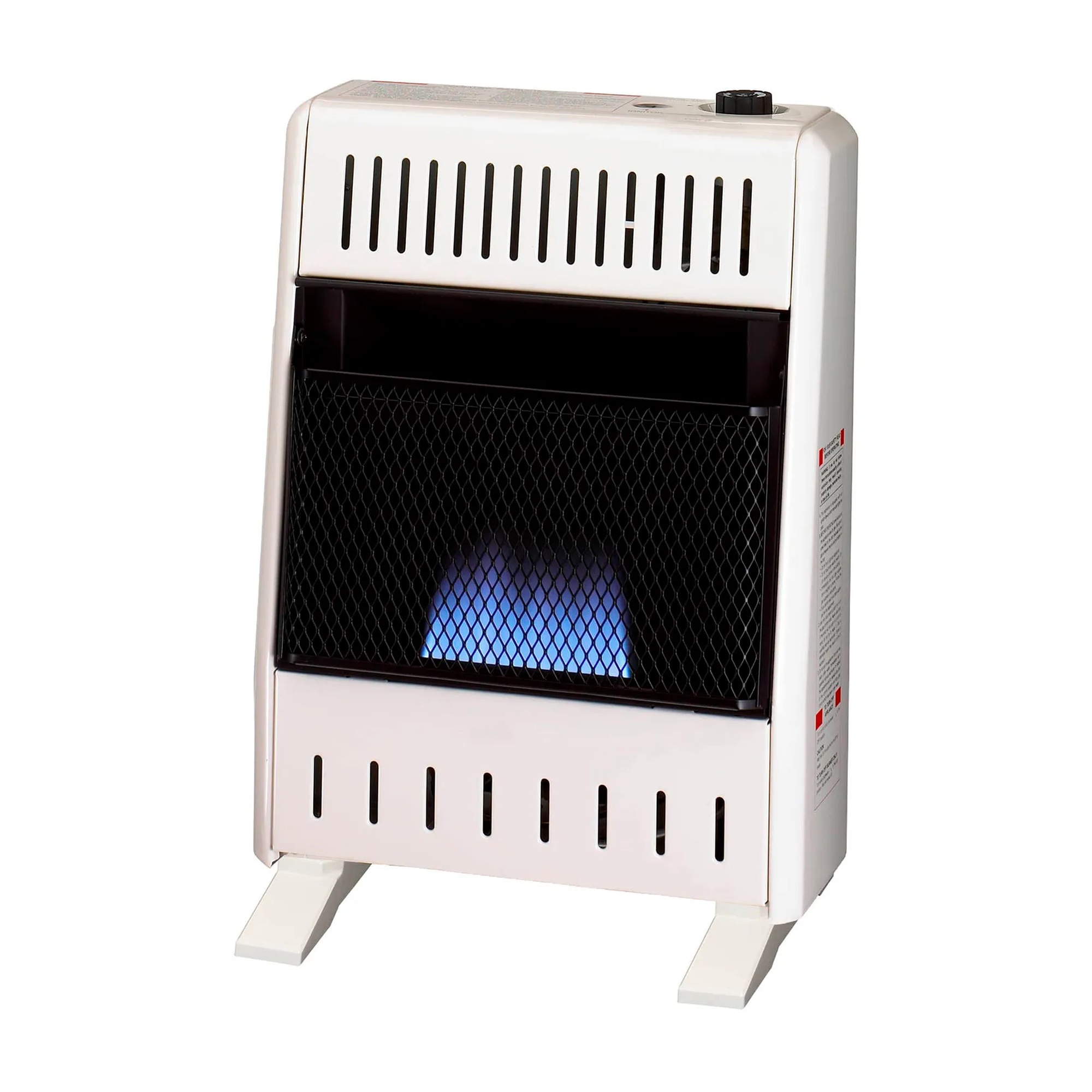 Natural Gas Vent-Free Blue Flame Heater, 10,000 BTU, Manual Control