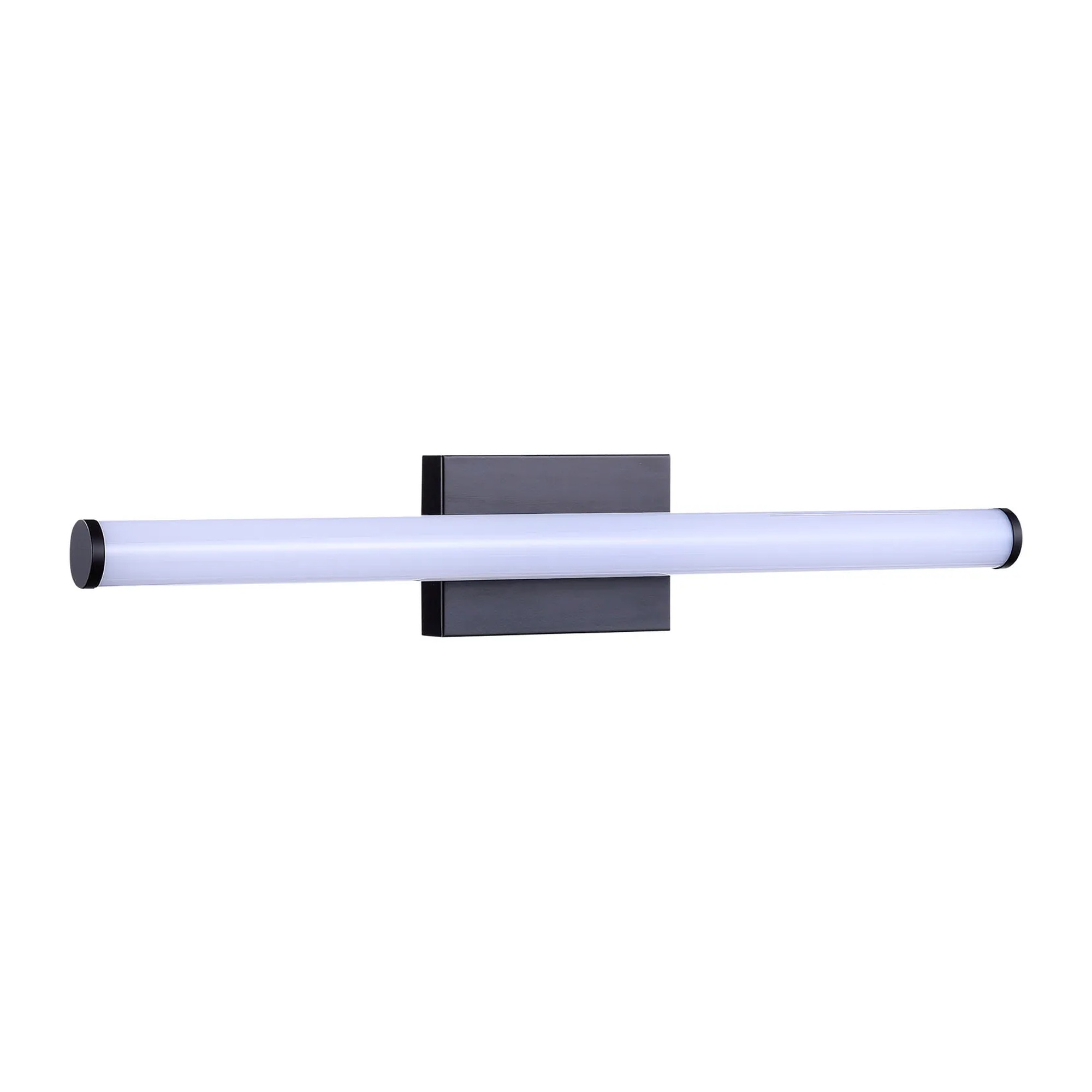 LED Linear Bar Vanity Light, Black, 15W, 1200 Lumens