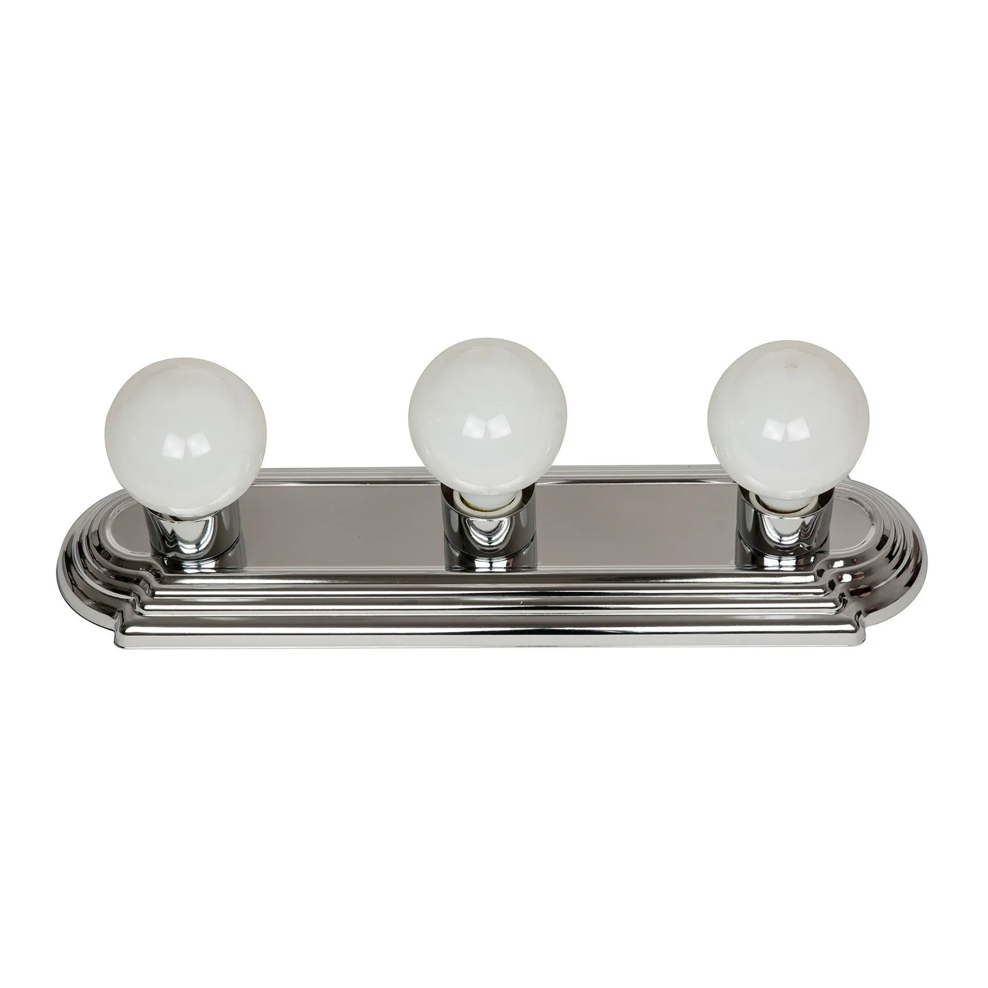 18-Inch Chrome Globe Vanity Light Fixture