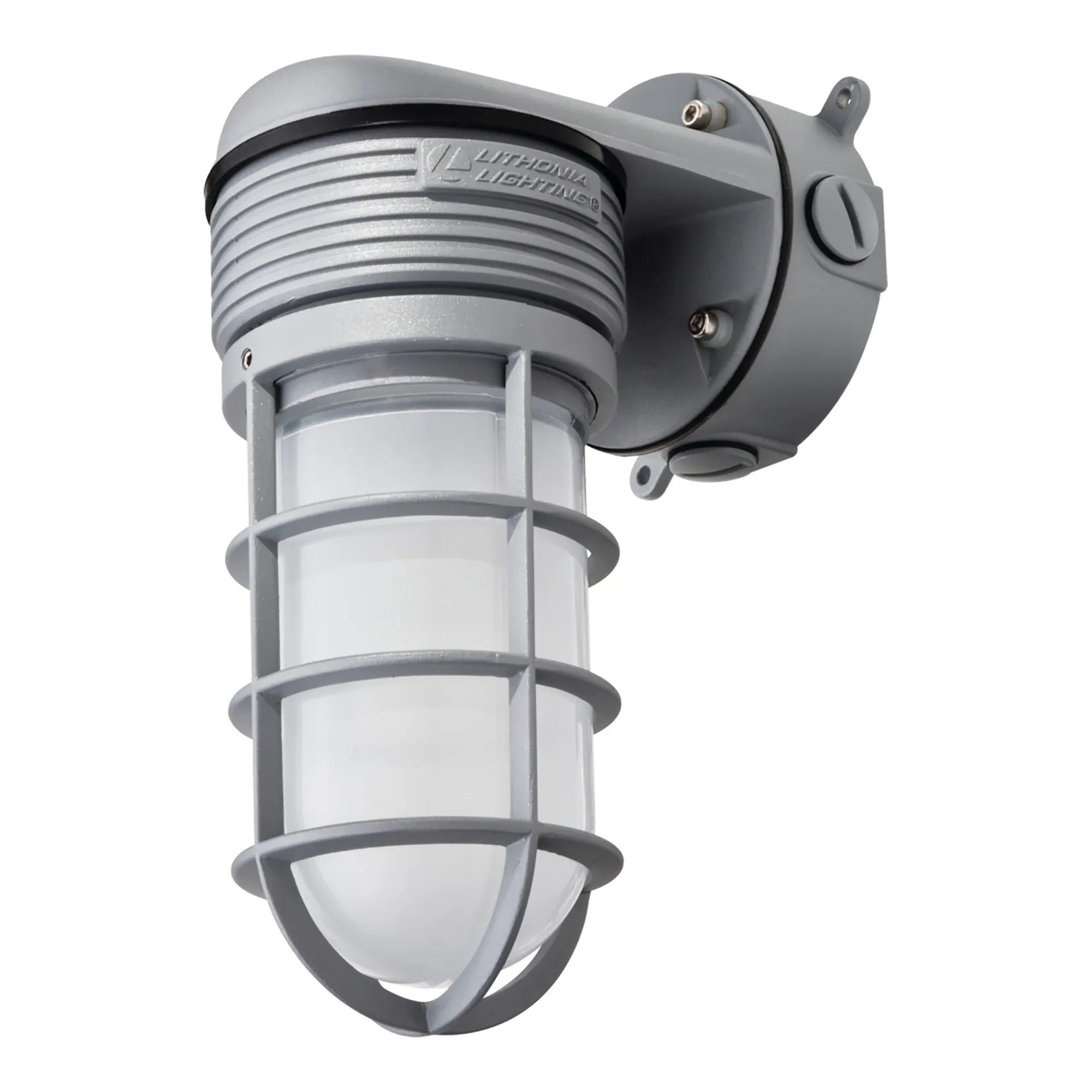 Vapor Tight LED Light, 600 Lumens, 4000K, Gray