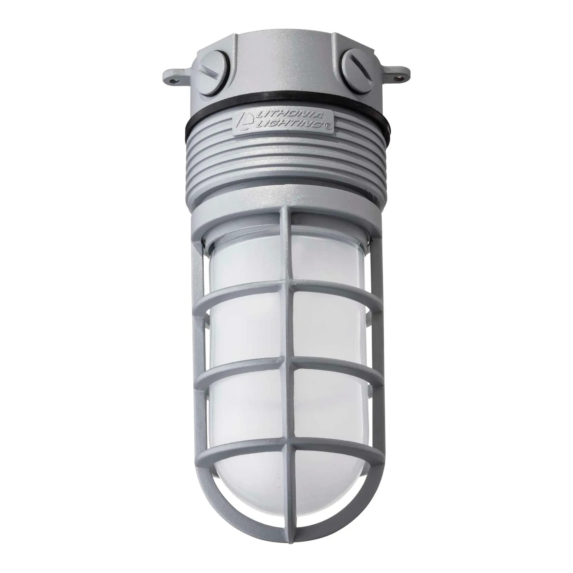 LED Vapor-Tight Ceiling Light, 600 Lumens