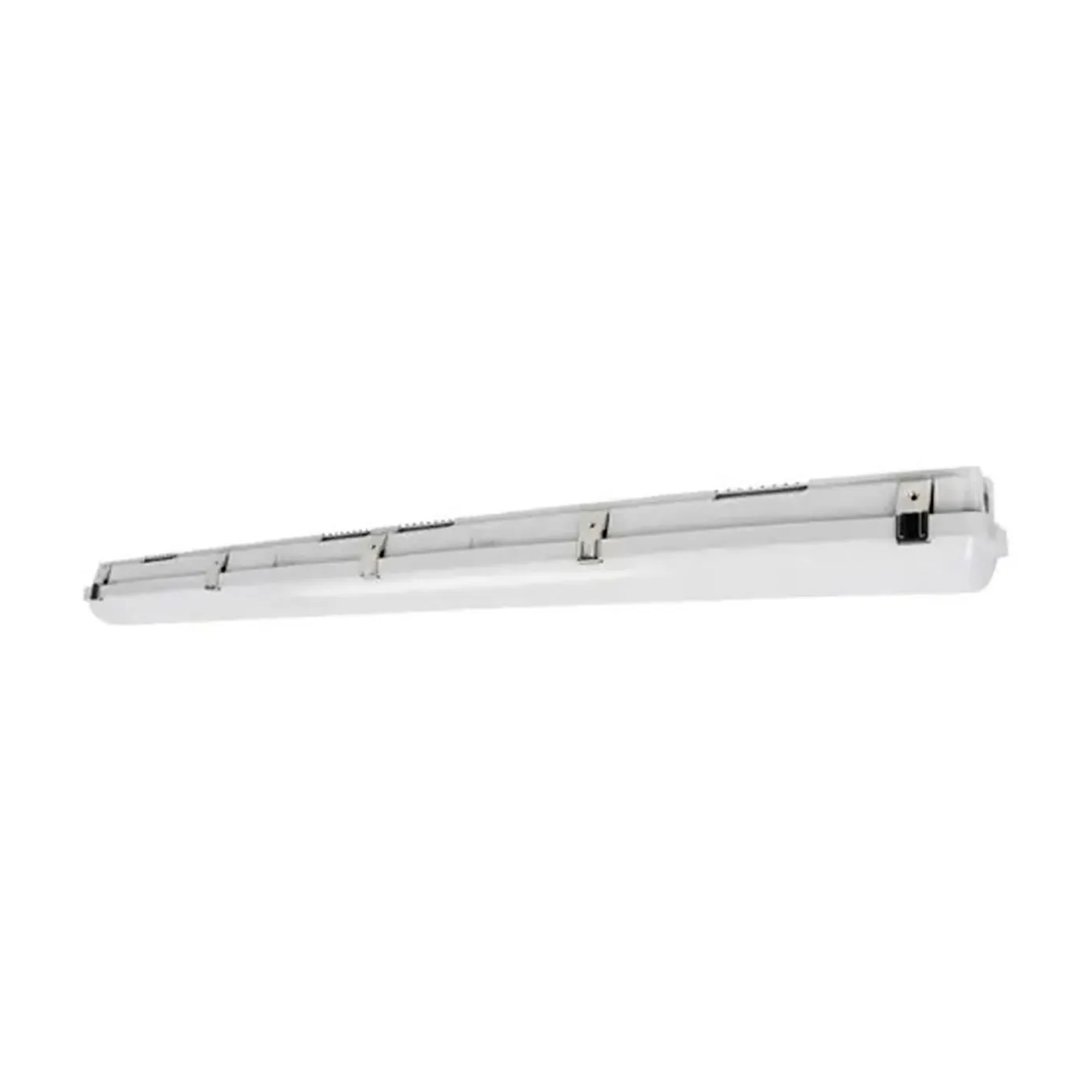 4-Foot Adjustable LED Vapor-Tight Strip Light, Gray