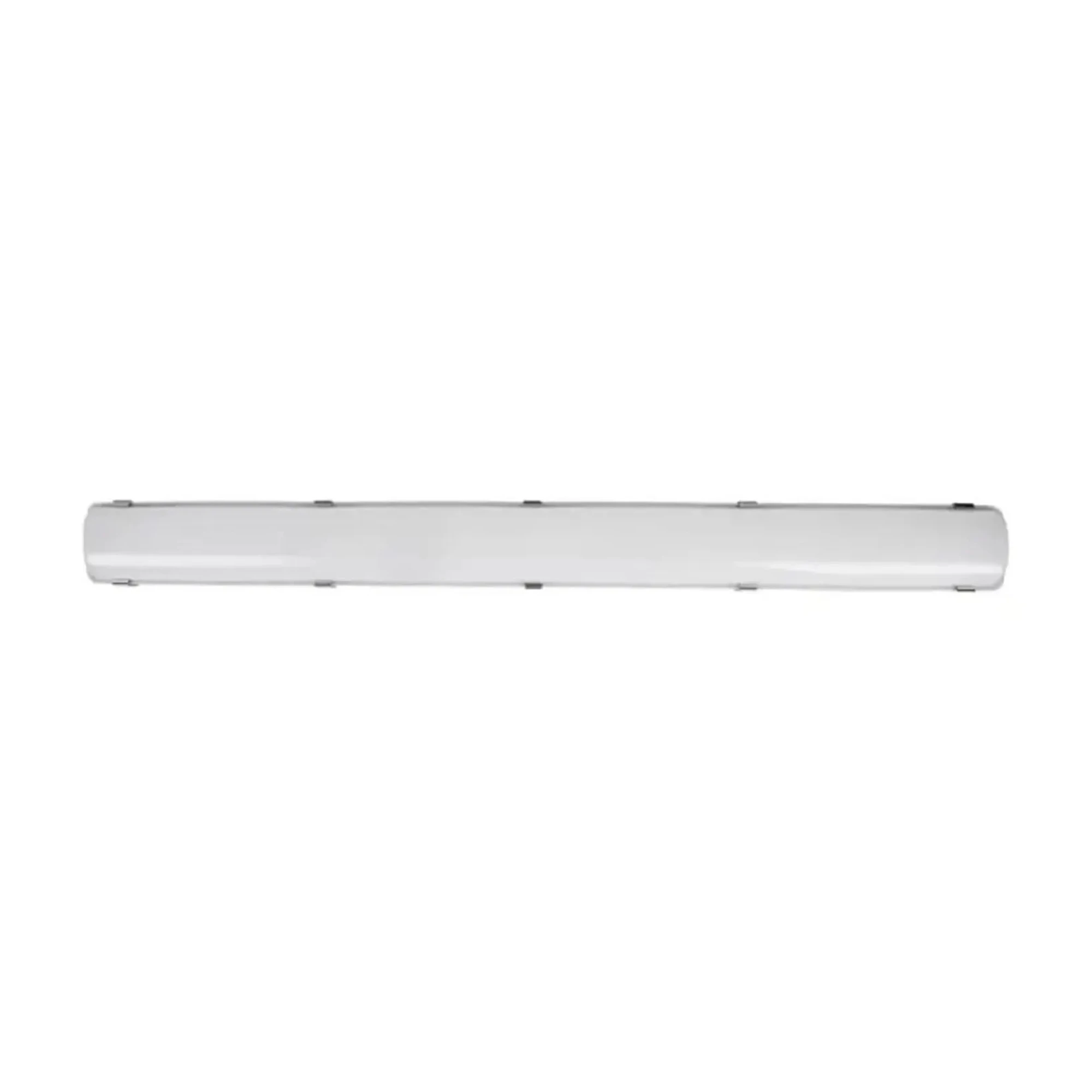 Gray 4-foot adjustable LED vapor-tight strip light fixture
