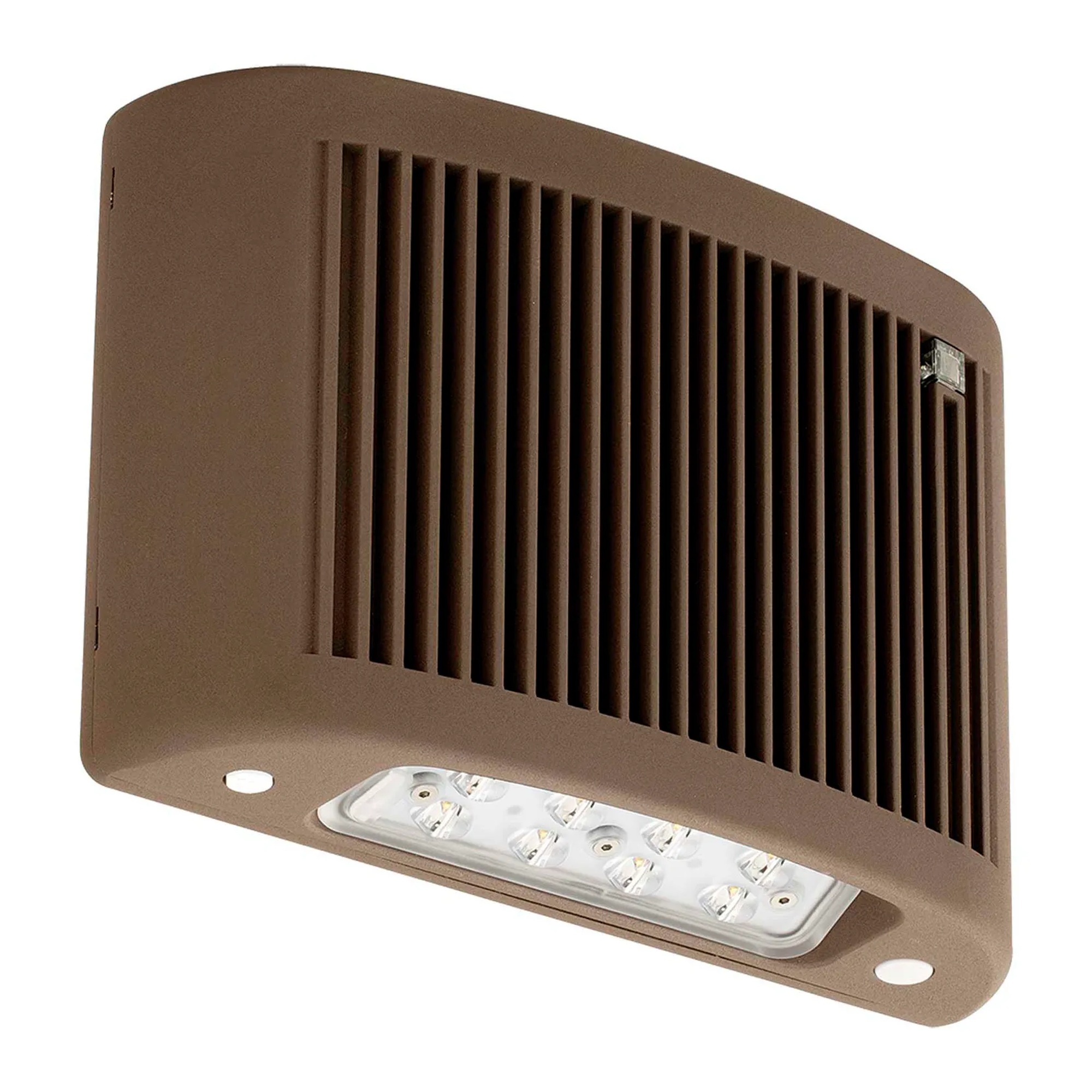 LED Outdoor Emergency Light with Heater, Photosensor & Self-Diagnostics