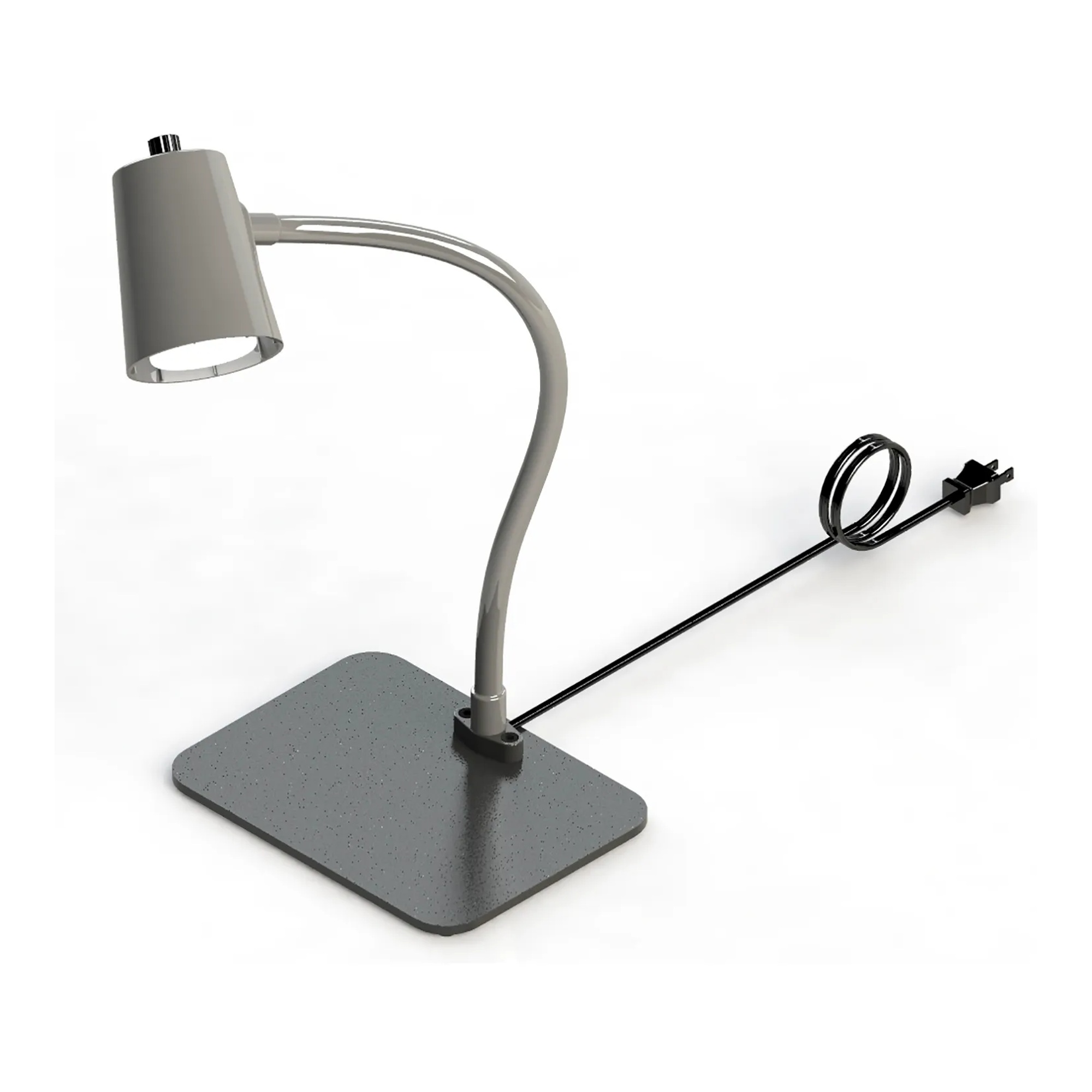 24-Inch Flexible Arm LED Task Lamp with Weighted Base
