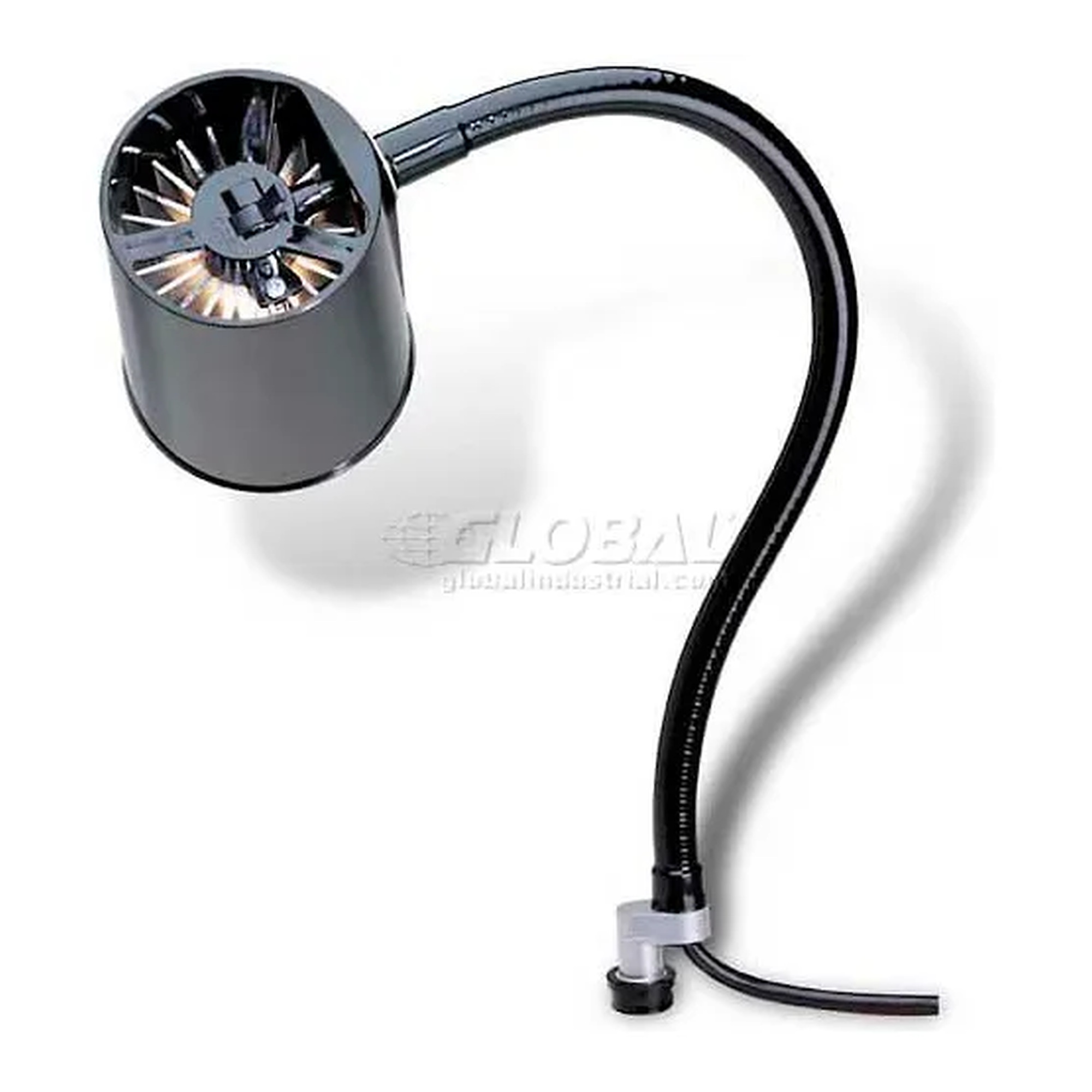 Quick-Disconnect Coupler Base Task Lamp with 18-Inch Flex Arm