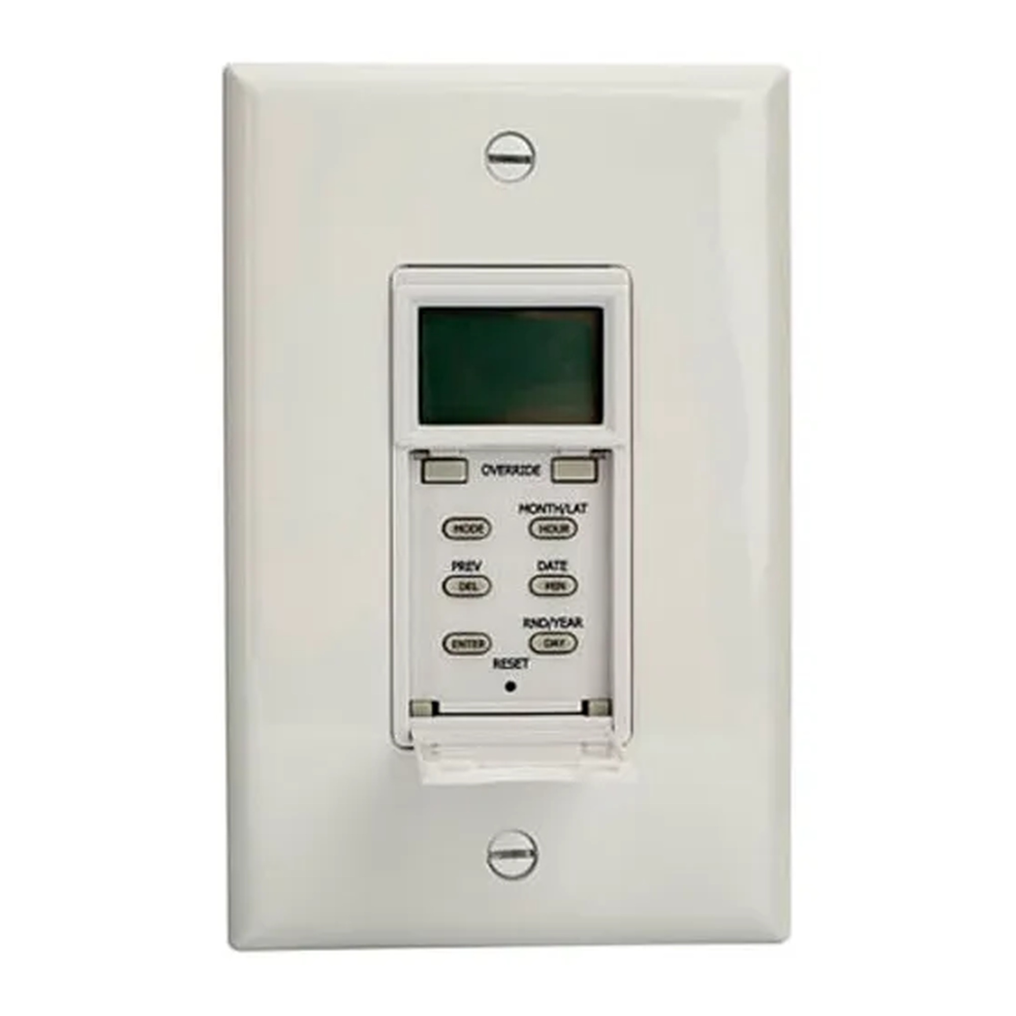 Astronomical Wall Switch Timer, No Neutral, 3-Way, 15A, Brown