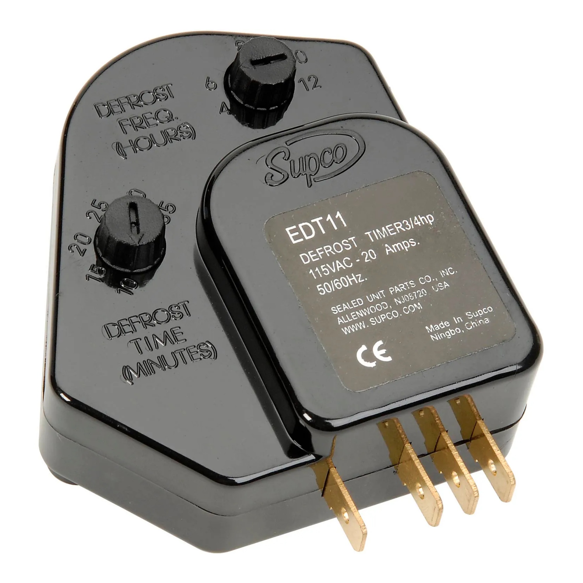 Adjustable Electronic Defrost Control, 115V, 3/4 HP, 20 Amp