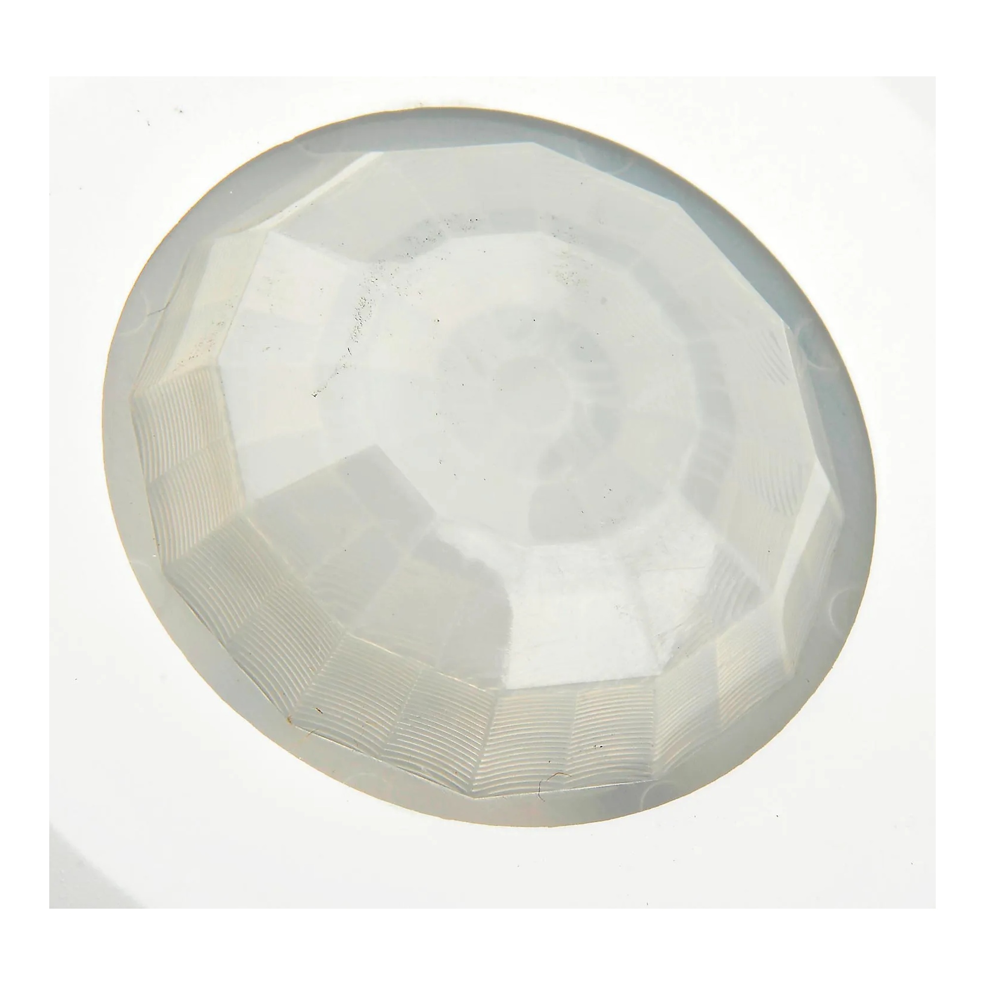 White ceiling-mount occupancy sensor with integrated switching relay