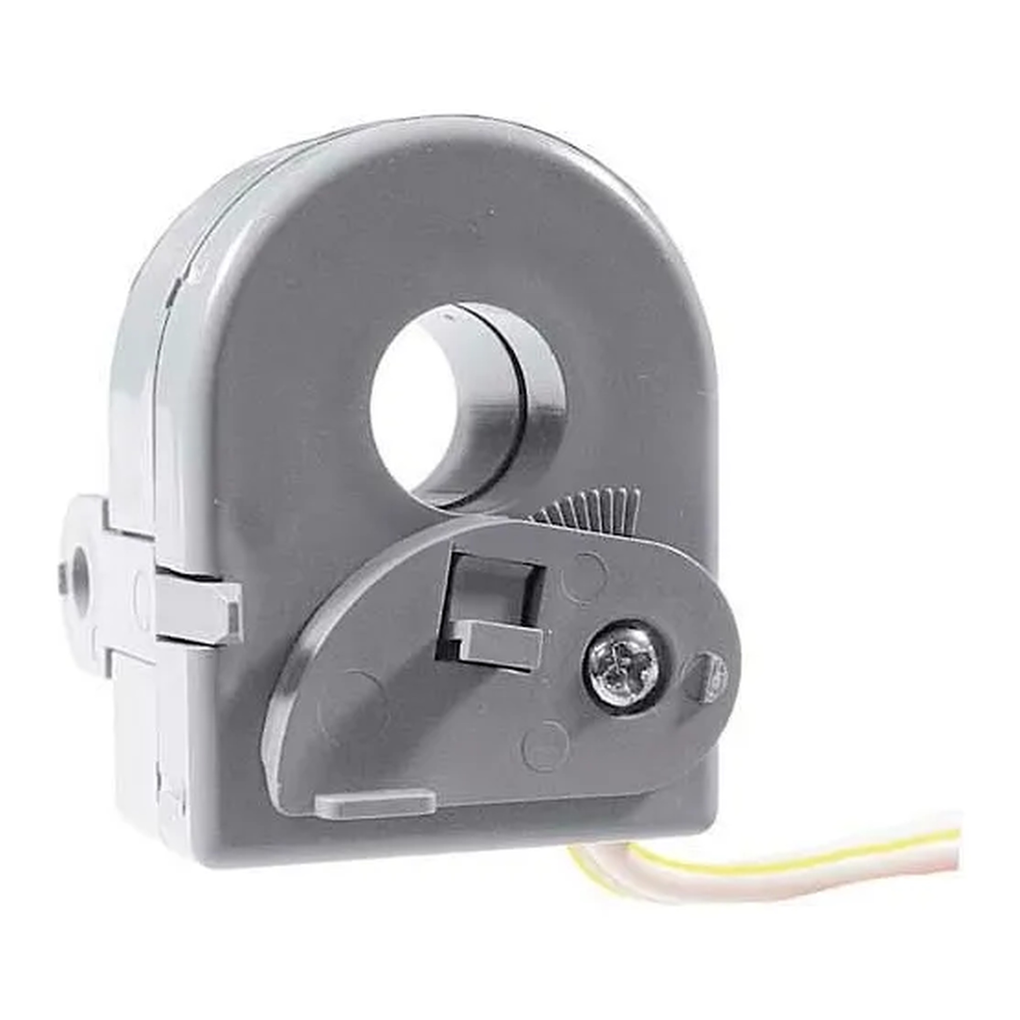 Enclosed Solid-Core AC Current Sensor Relay with Fixed Leads