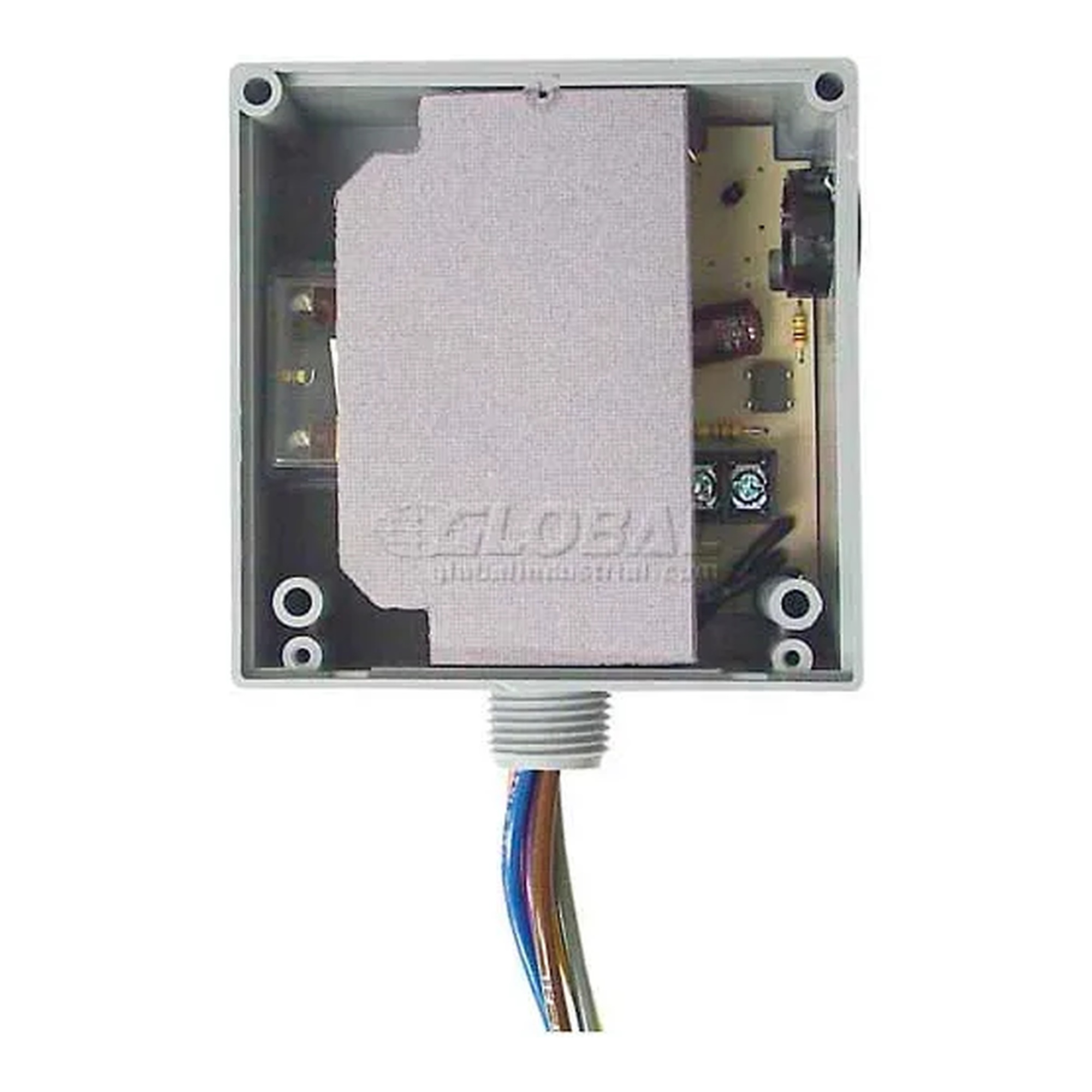 Enclosed 20A DPDT Relay, 24 VAC/DC