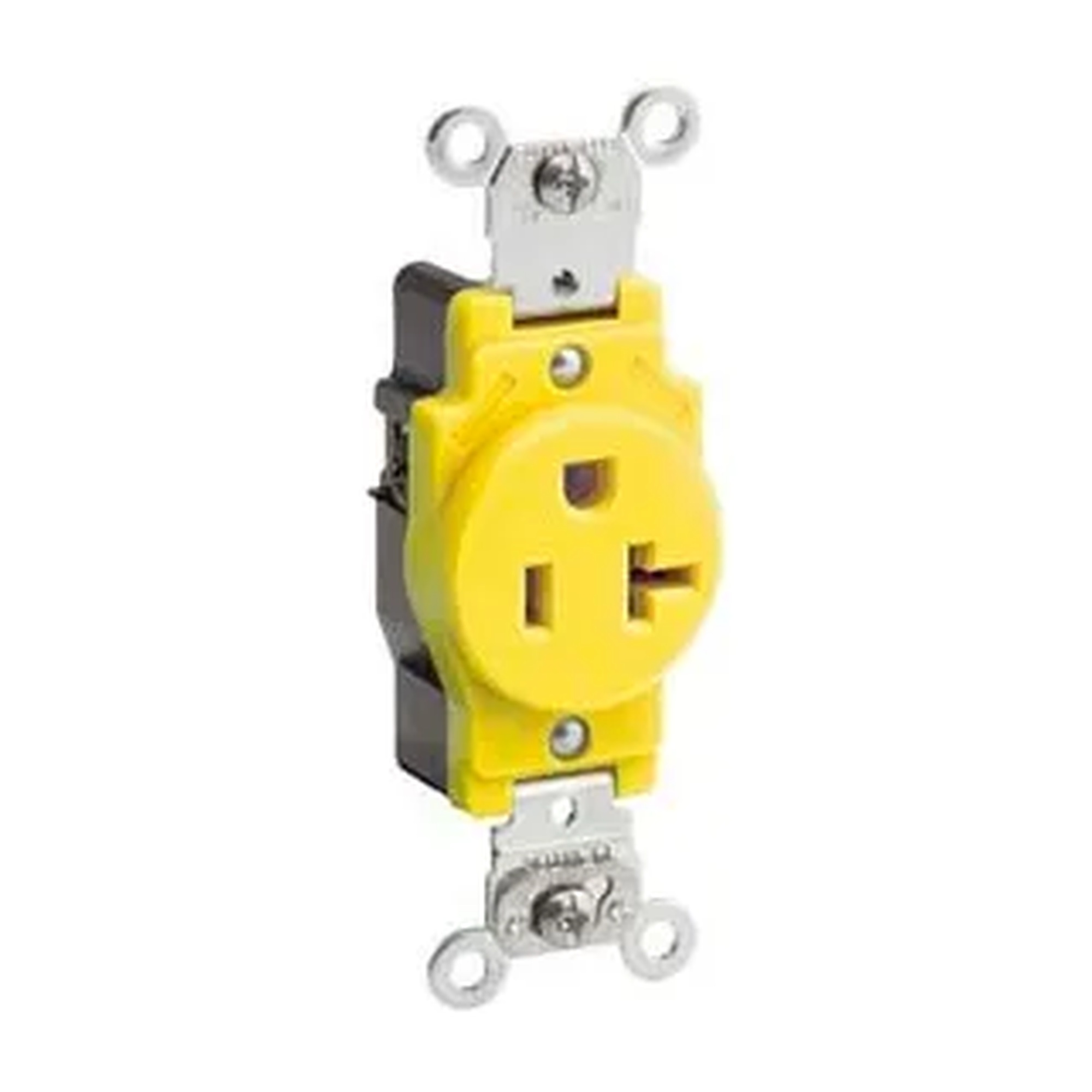 20A 125V Heavy-Duty Single Receptacle, Black