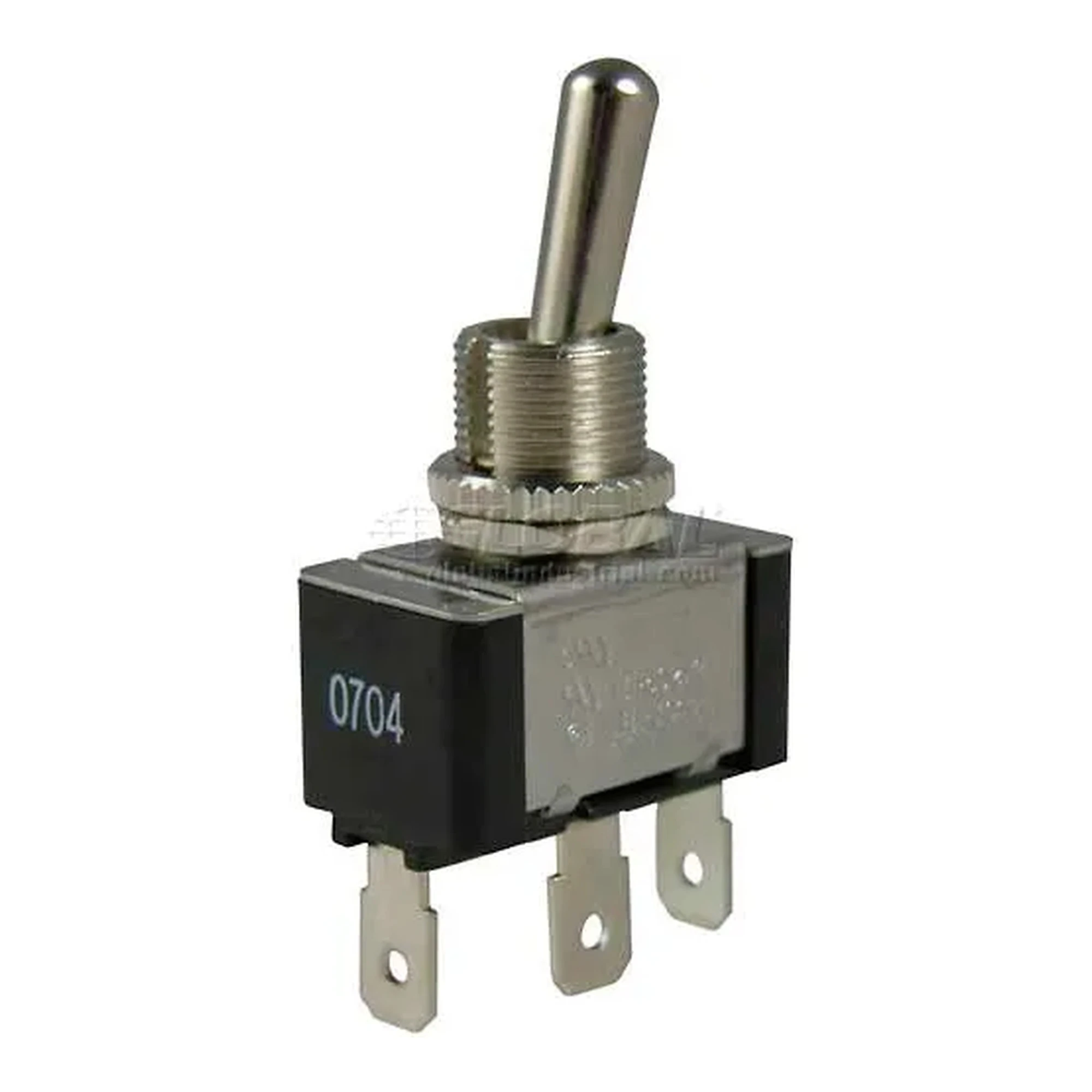 SPDT Toggle Switch, 20A, 125 VAC, Spade Terminal