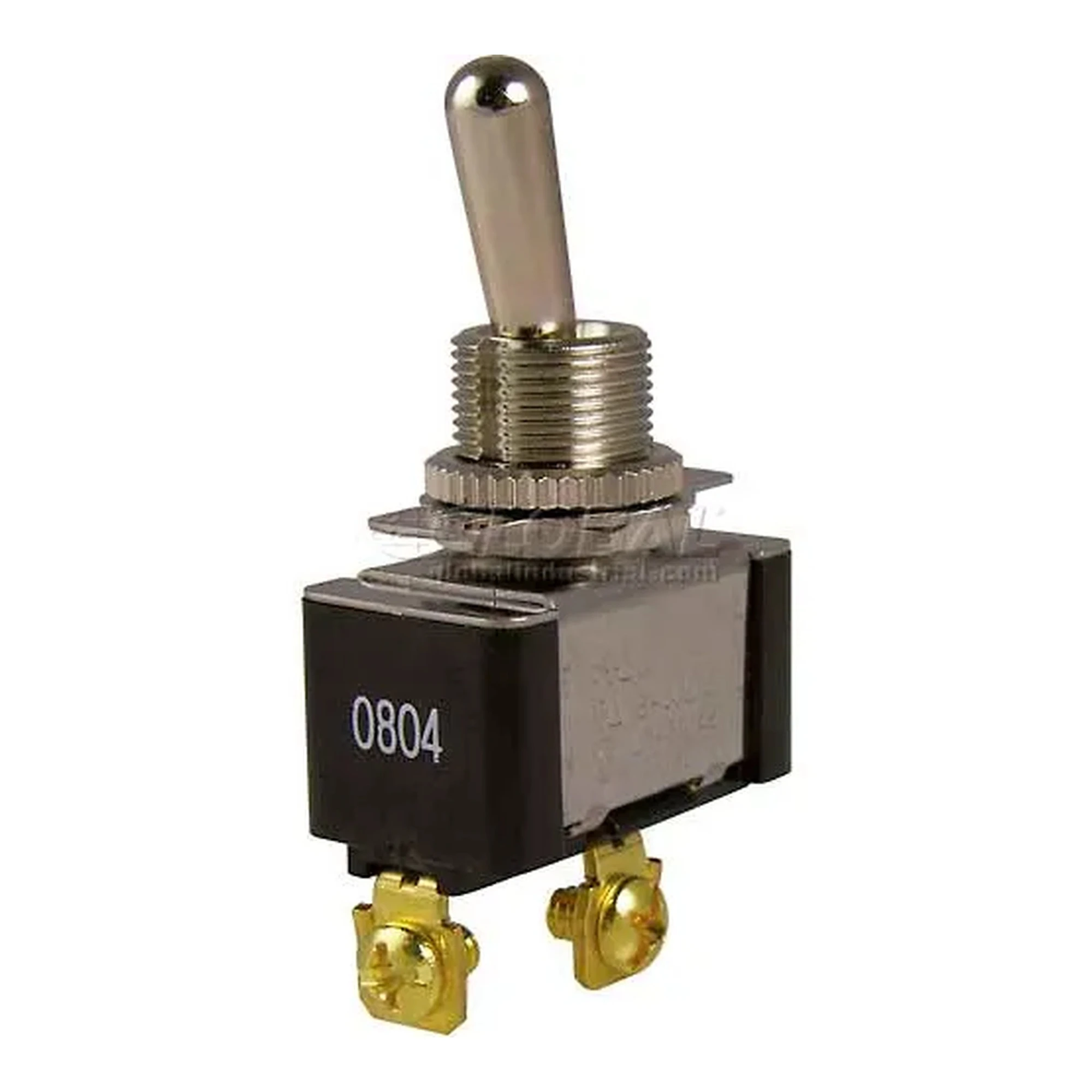 SPST Toggle Switch, 20A, 125VAC, O/F