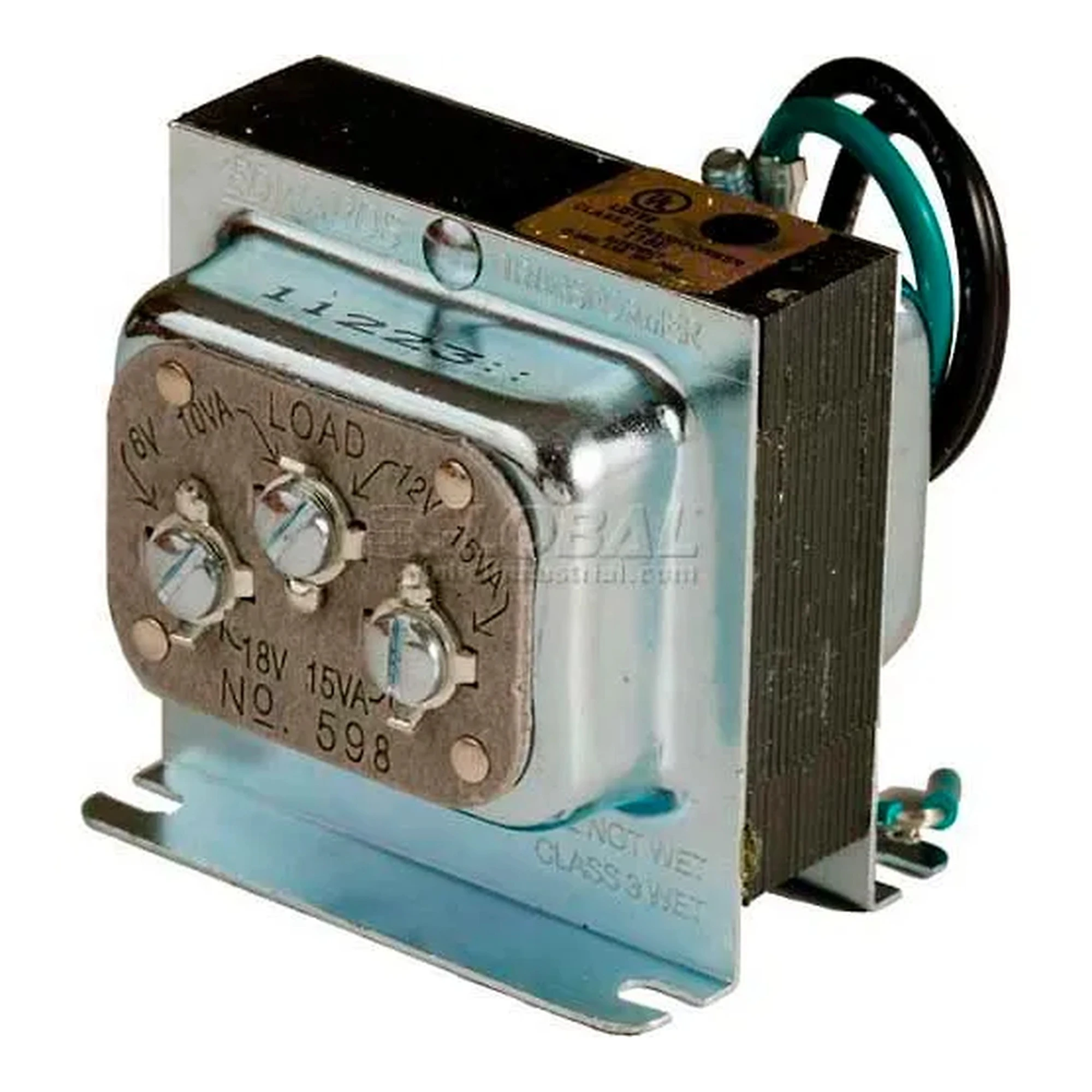 Class 2 Signaling Transformer, 120V AC Primary to 8V AC