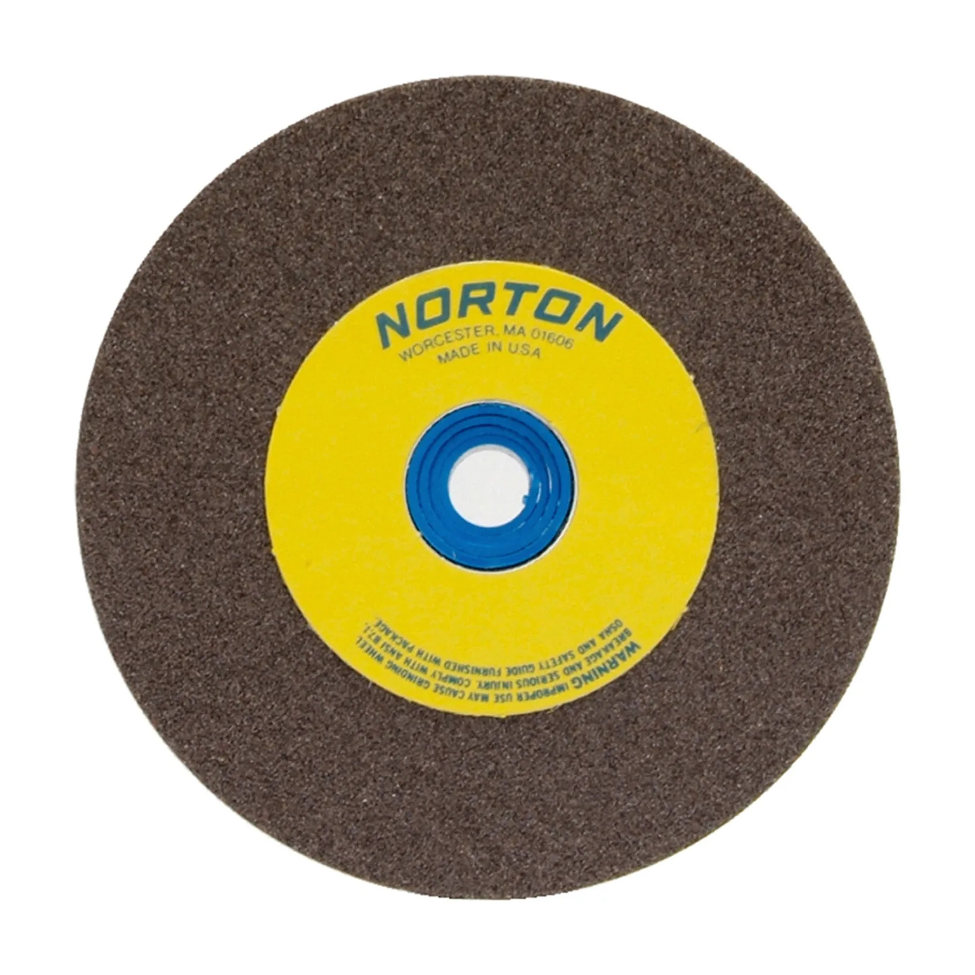 8 in. Aluminum Oxide Bench and Pedestal Grinding Wheel, 36 Grit