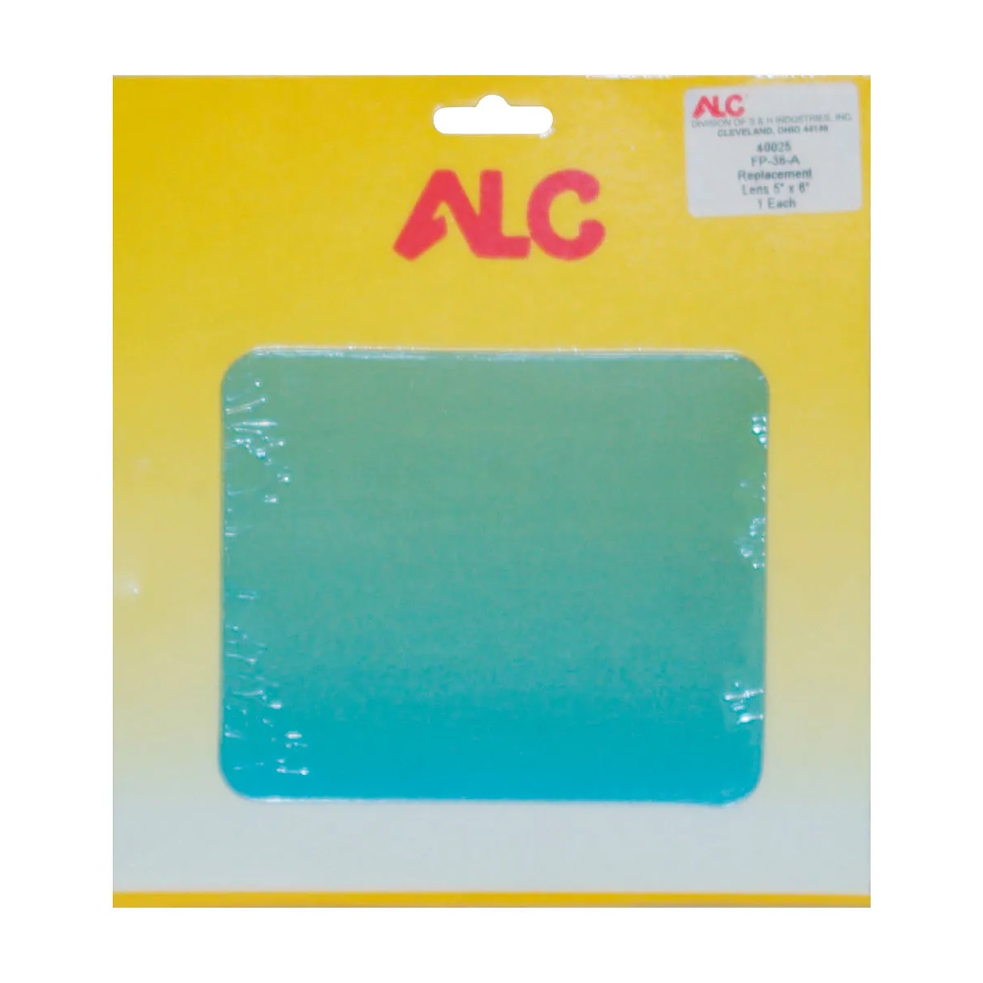 Replacement Blasting Hood Lenses, 5 x 6 in., Pack of 25
