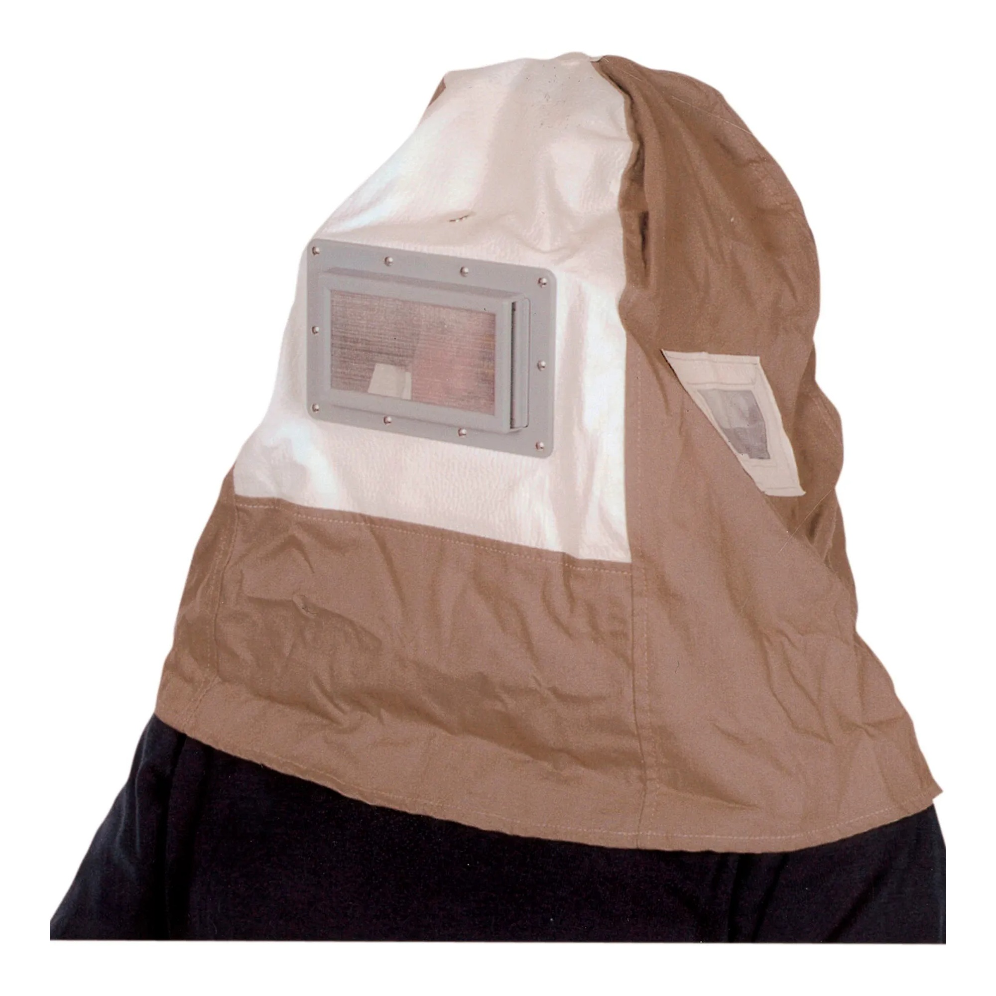 Deluxe Fabric Blasting Hood with 3 x 5 in. Lens