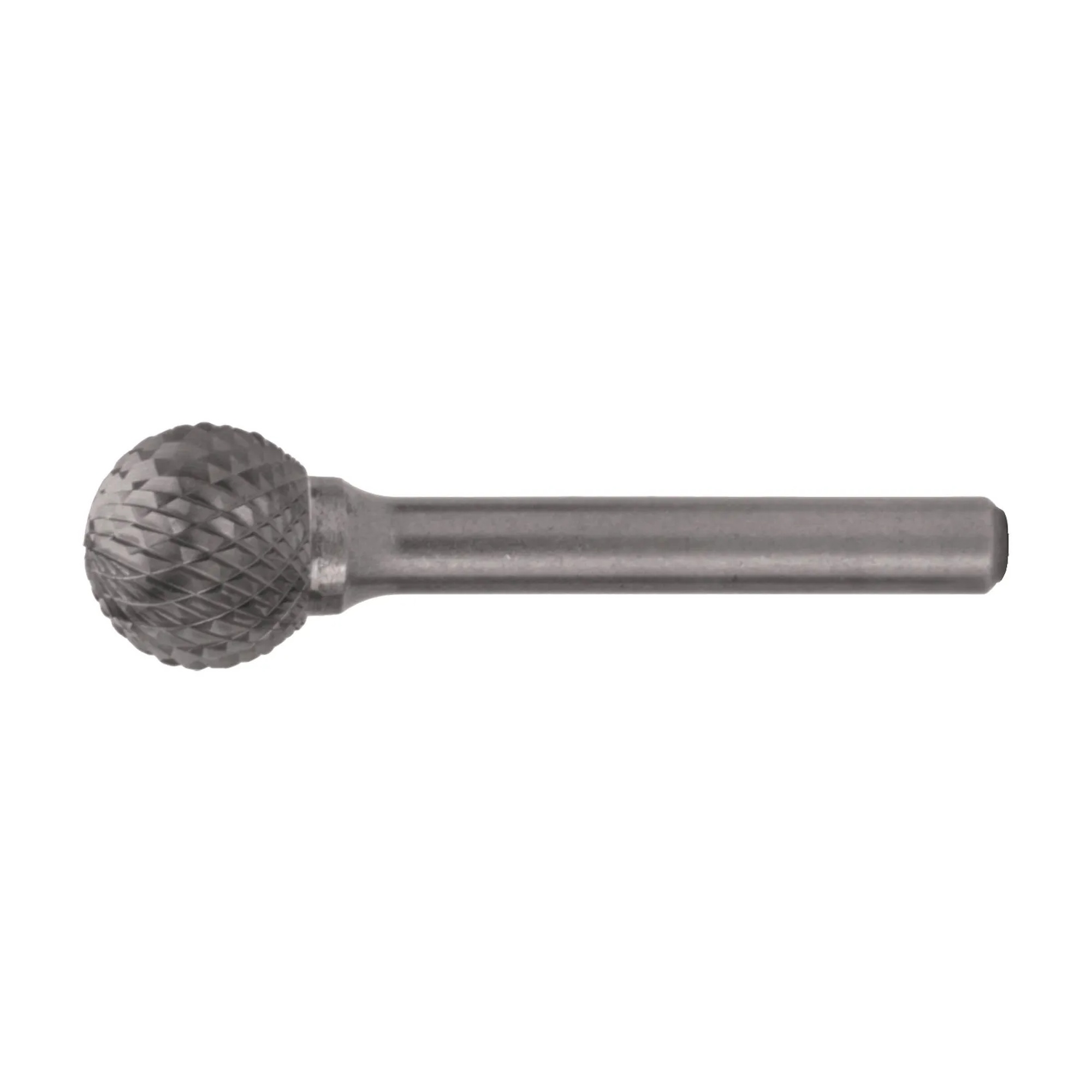 Double-Cut Ball-Shaped Bur, 3/4 x 1/4