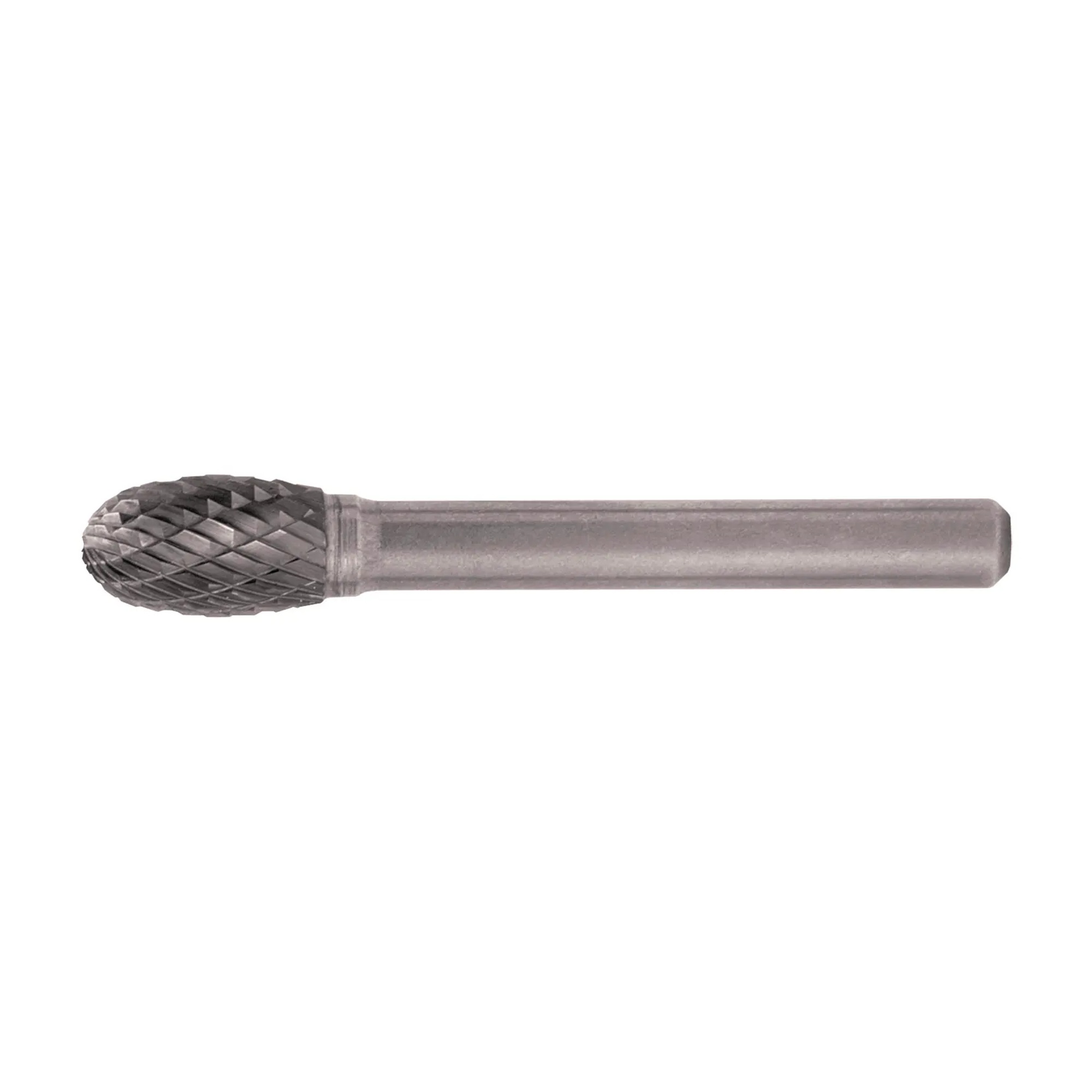 Double-Cut Egg-Shaped Bur, 3/4 x 1/4