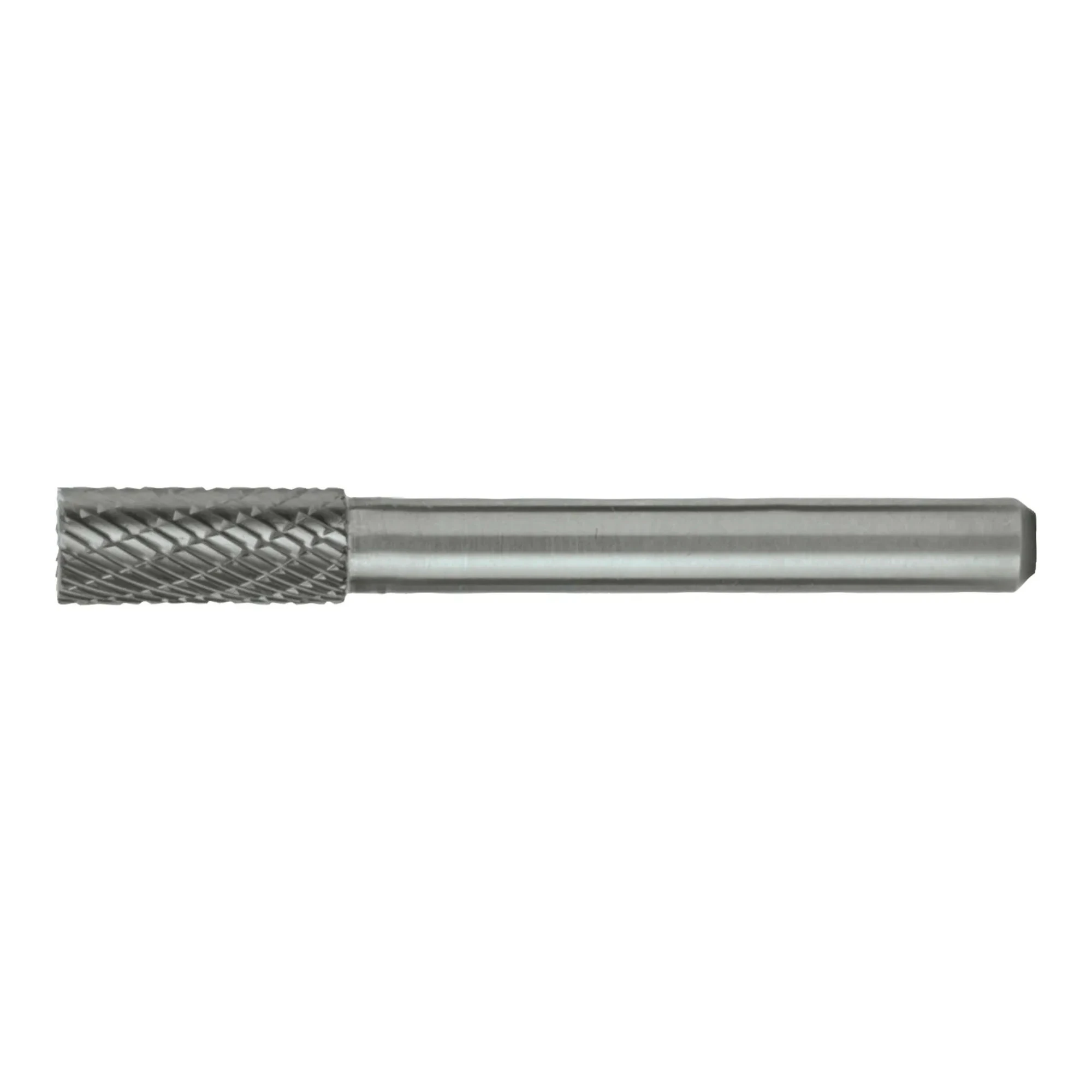 3/4 in. x 1/4 in. Double-Cut Cylindrical Bur with End Cut