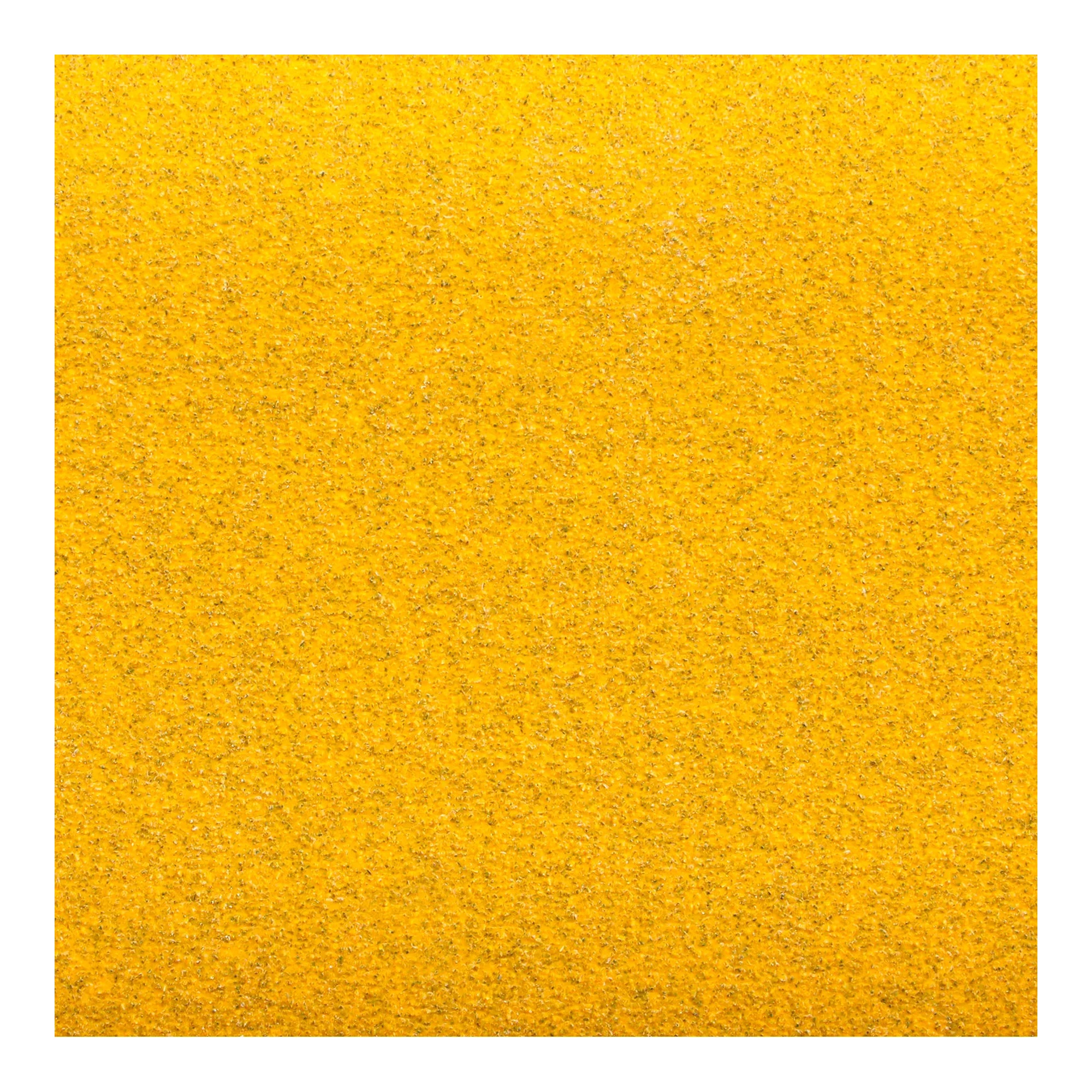 Yellow 5-inch 80-grit paper-backed PSA abrasive disc roll