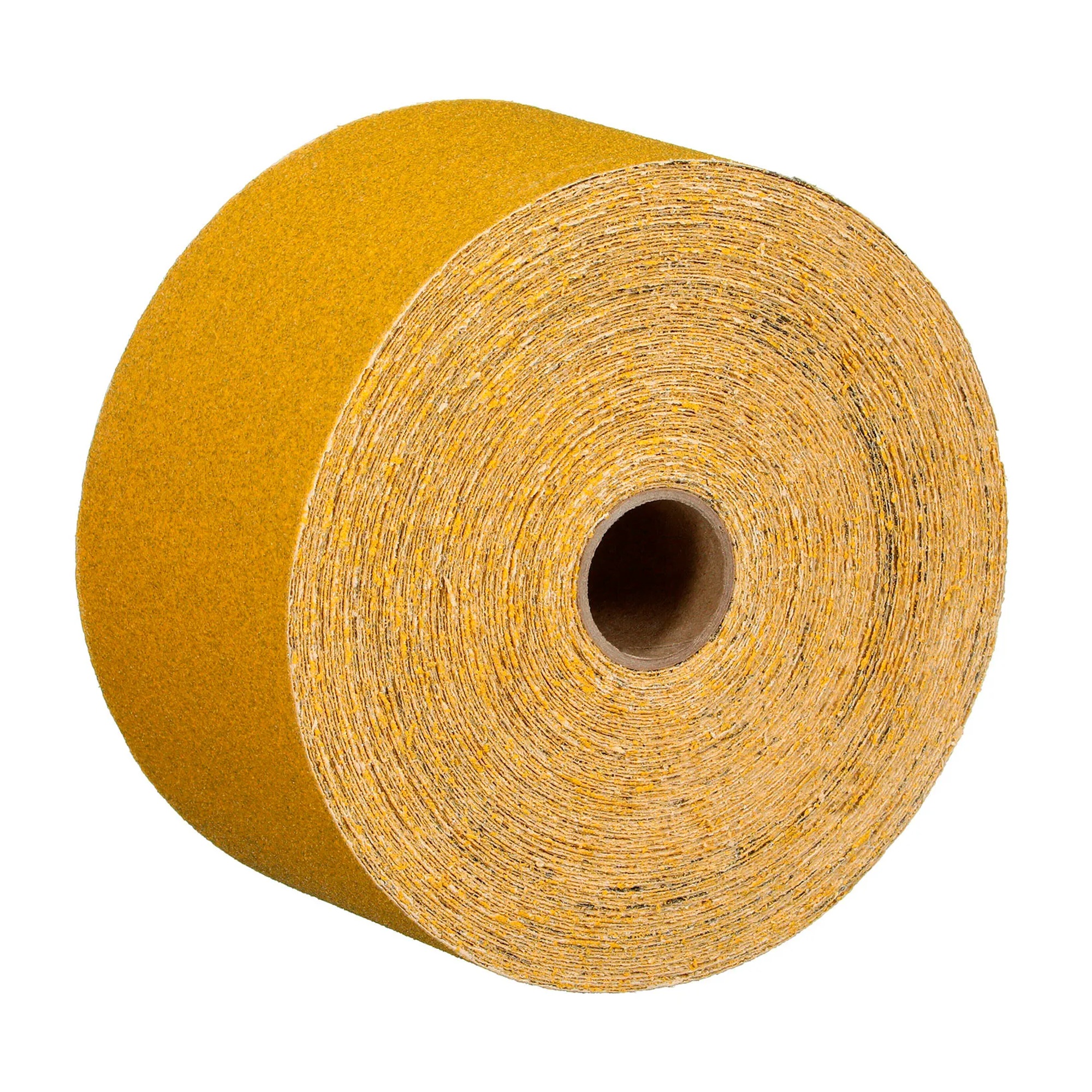 Gold Adhesive-Backed Sandpaper Sheet Roll, 2-3/4 in. x 30 yd., 120 Grit, 10/Case