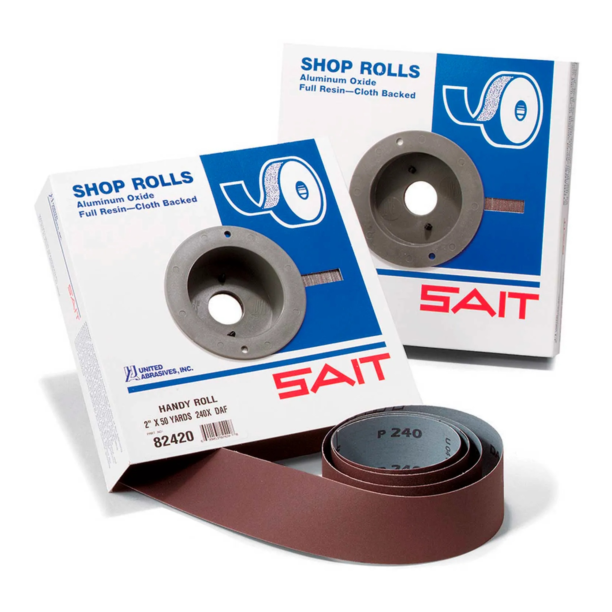 1-Inch x 50-Yard 320-Grit Aluminum Oxide Shop Roll