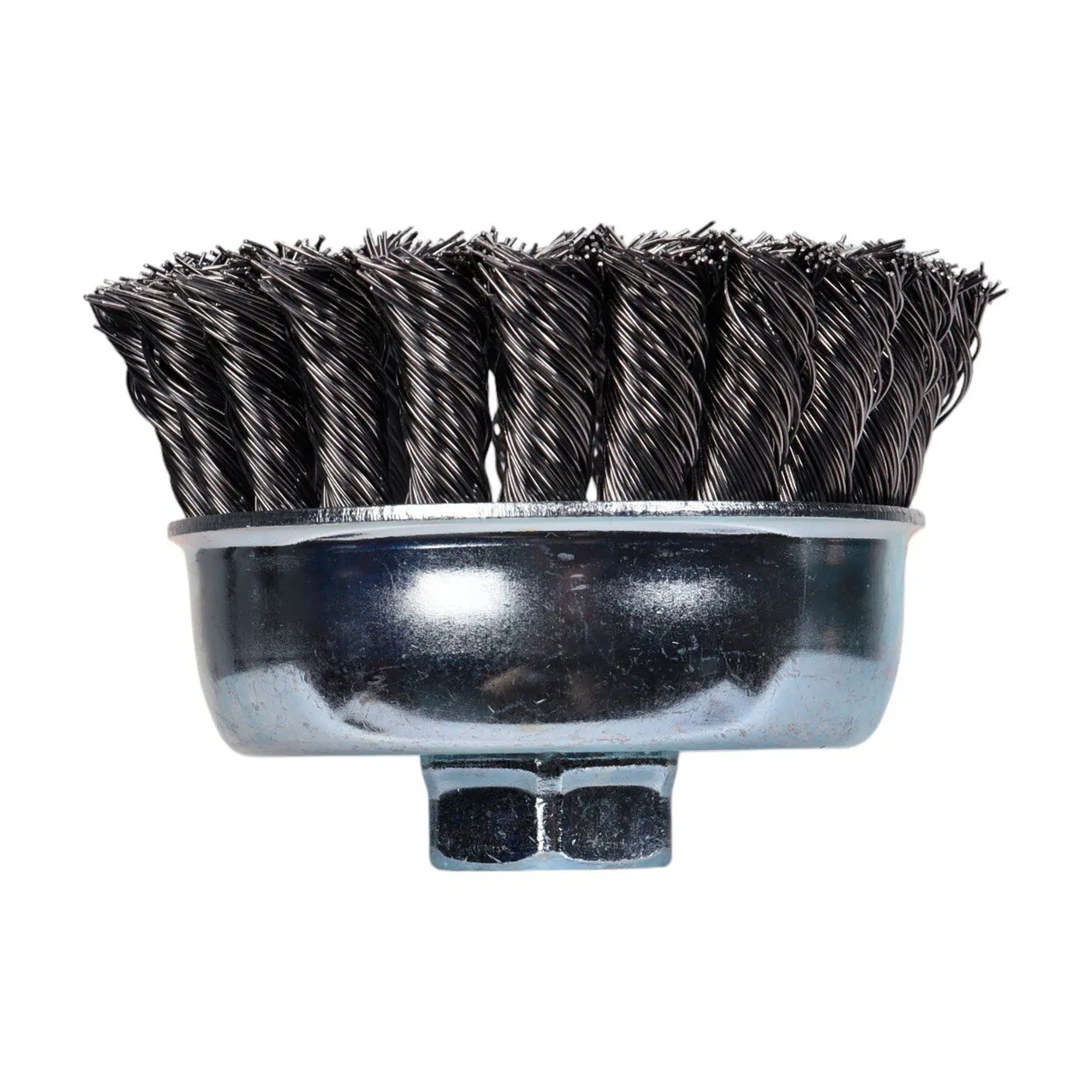 3 in. Knot Steel Angle Grinder Cup Brush
