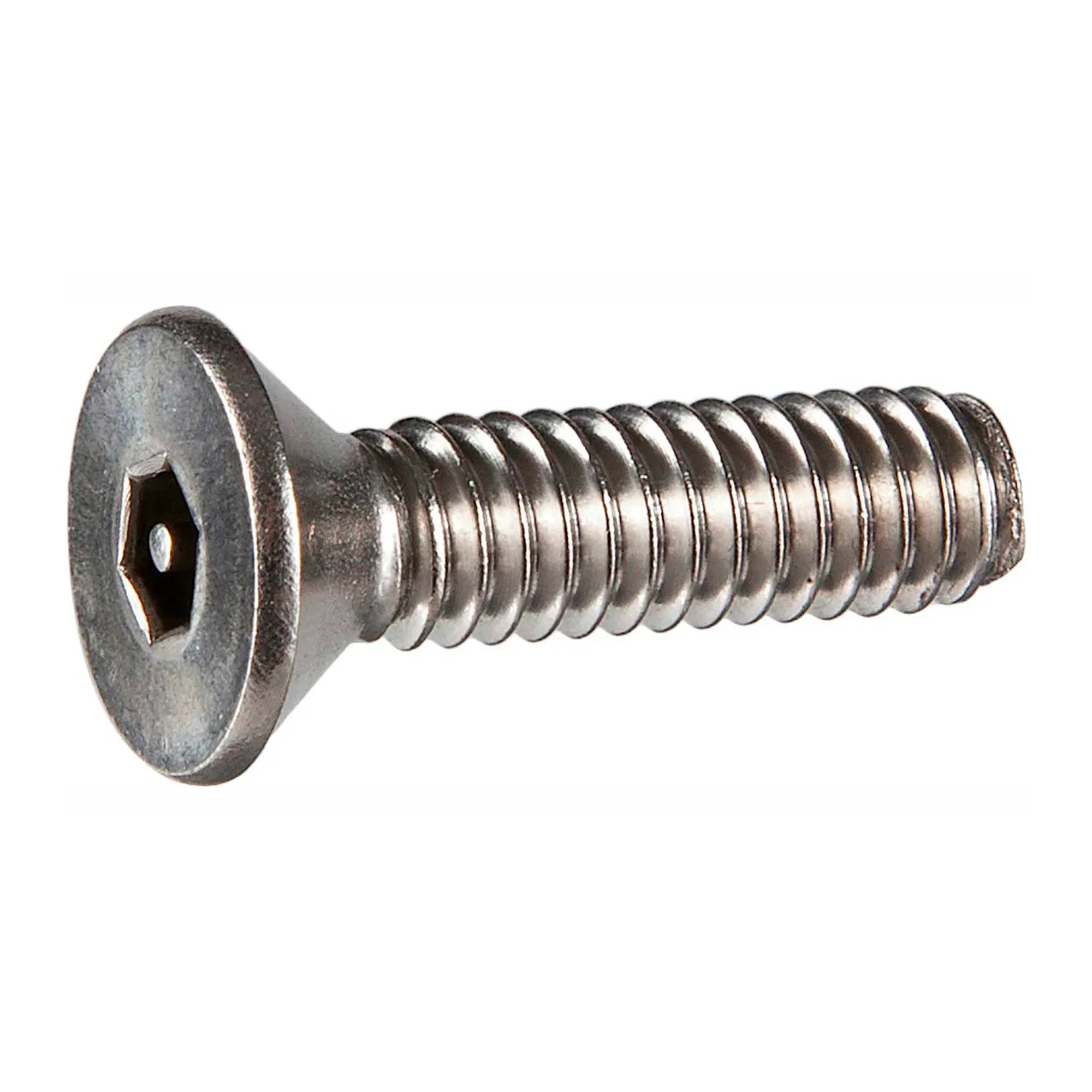 1/4-20 x 1-1/2 in. Tamper-Resistant Flat Socket Head Cap Screws, 18-8 Stainless Steel, 50-Pack