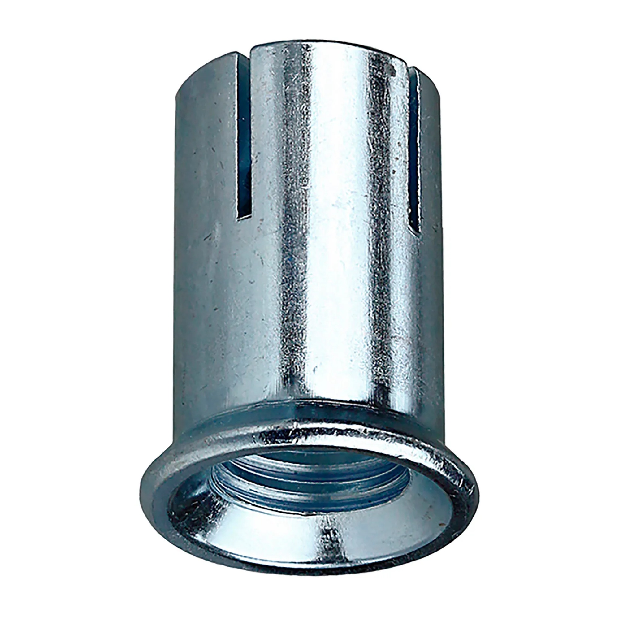 Mini Drop-In Anchors, 1/4-20, Carbon Steel, 100-Pack