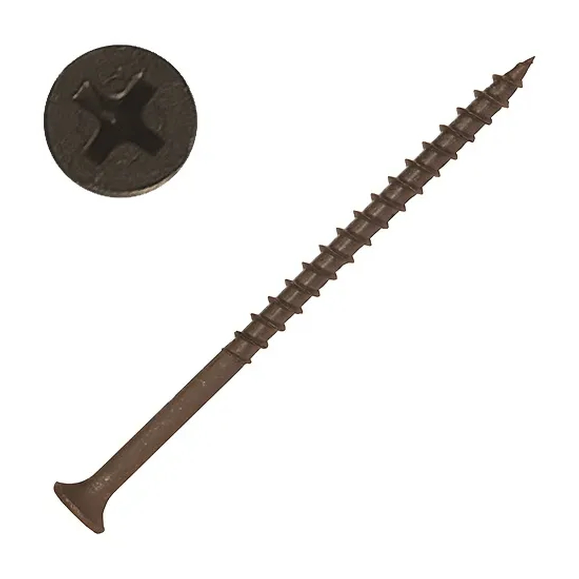 #8 x 3 in. Coarse-Thread Phillips Bugle Head Drywall Screws, 2,500-Pack