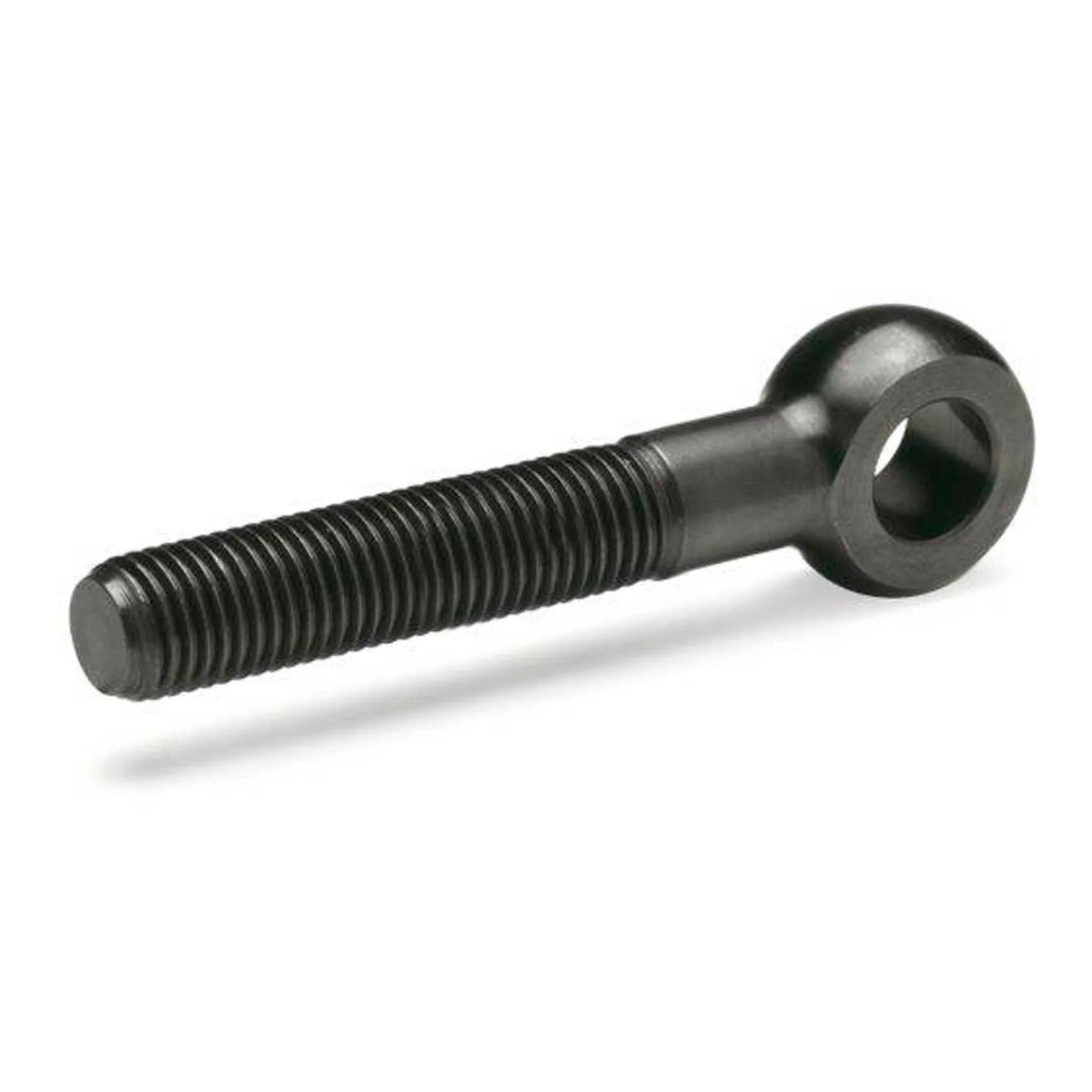 M10 Blackened Steel Swing Bolt with Extended Thread, 2-3/8 in. Length