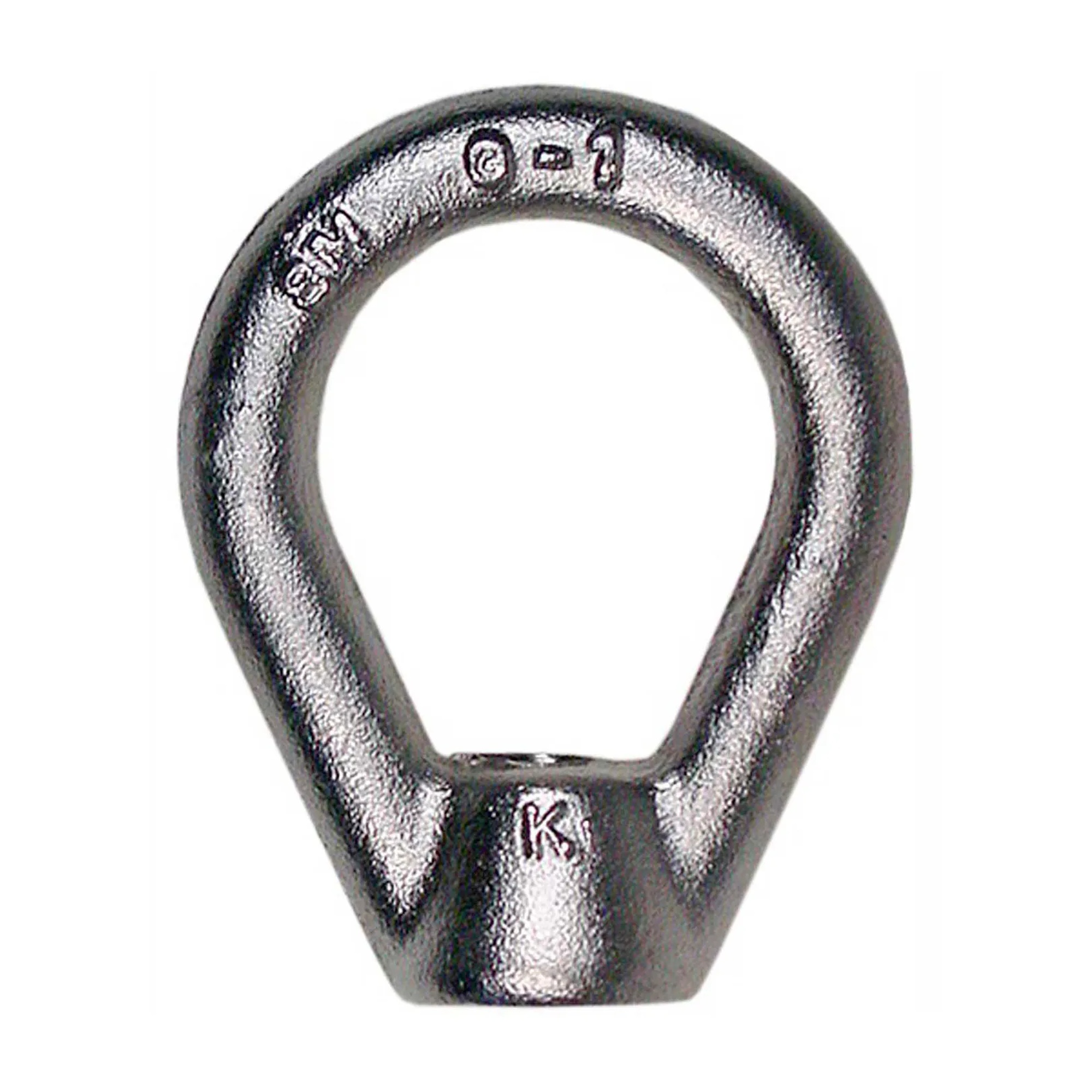 304 Stainless Steel Drop-Forged Eye Nut, 1/2-13