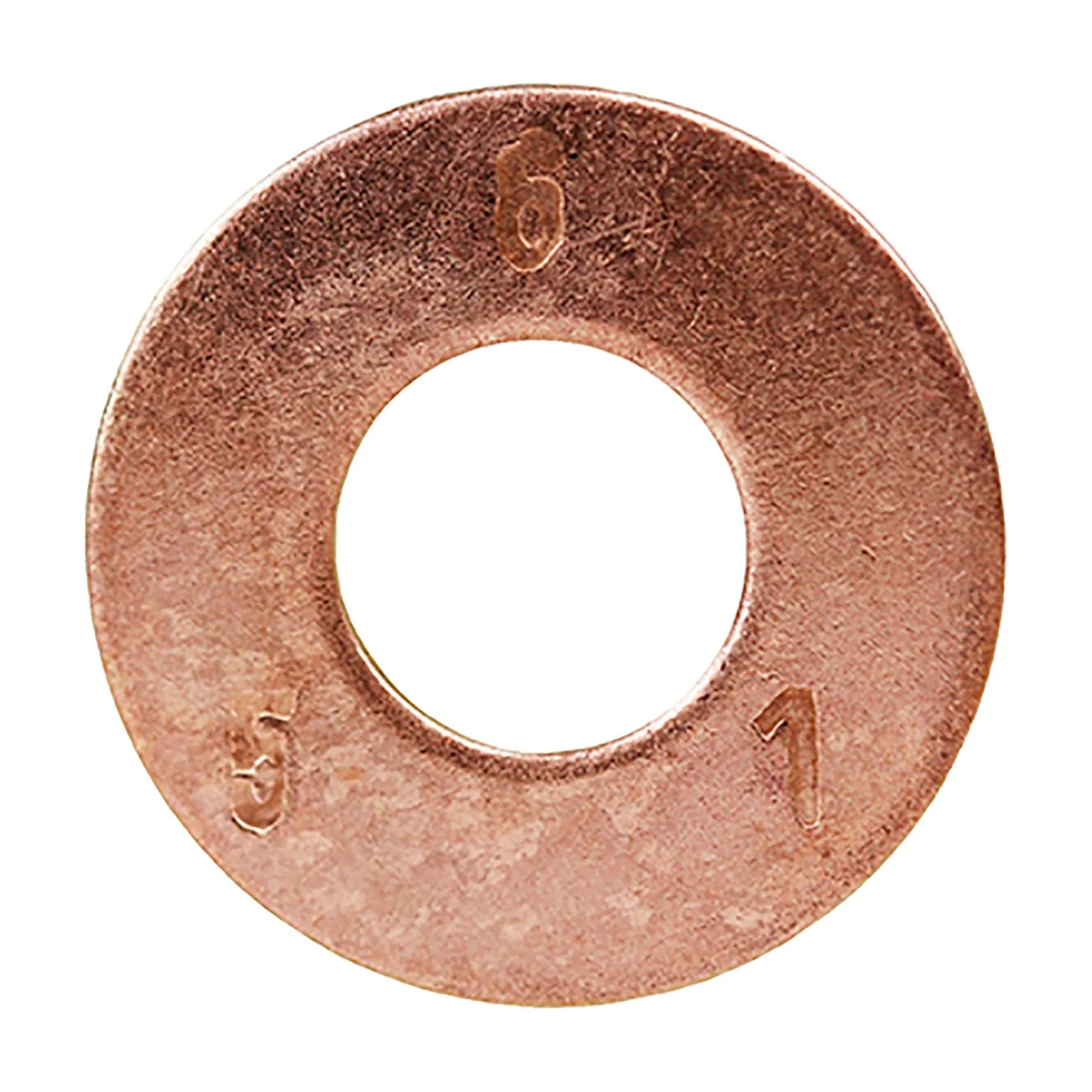 Silicon Bronze Flat Washer, 13/16 in. ID x 2 in. OD, 3/4 in., 25-Pack