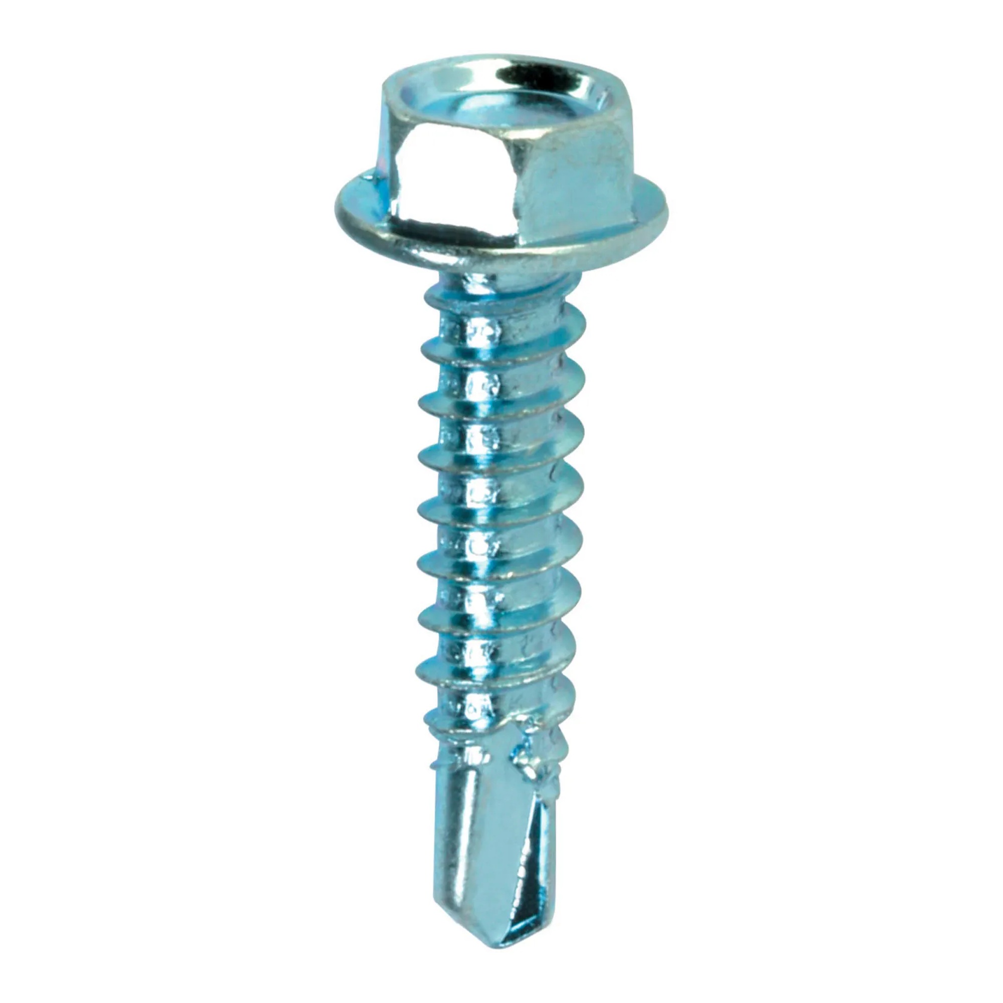 #10 x 1-1/2 in. Flange Hex Head Self-Tapping Screws, 90-Pack