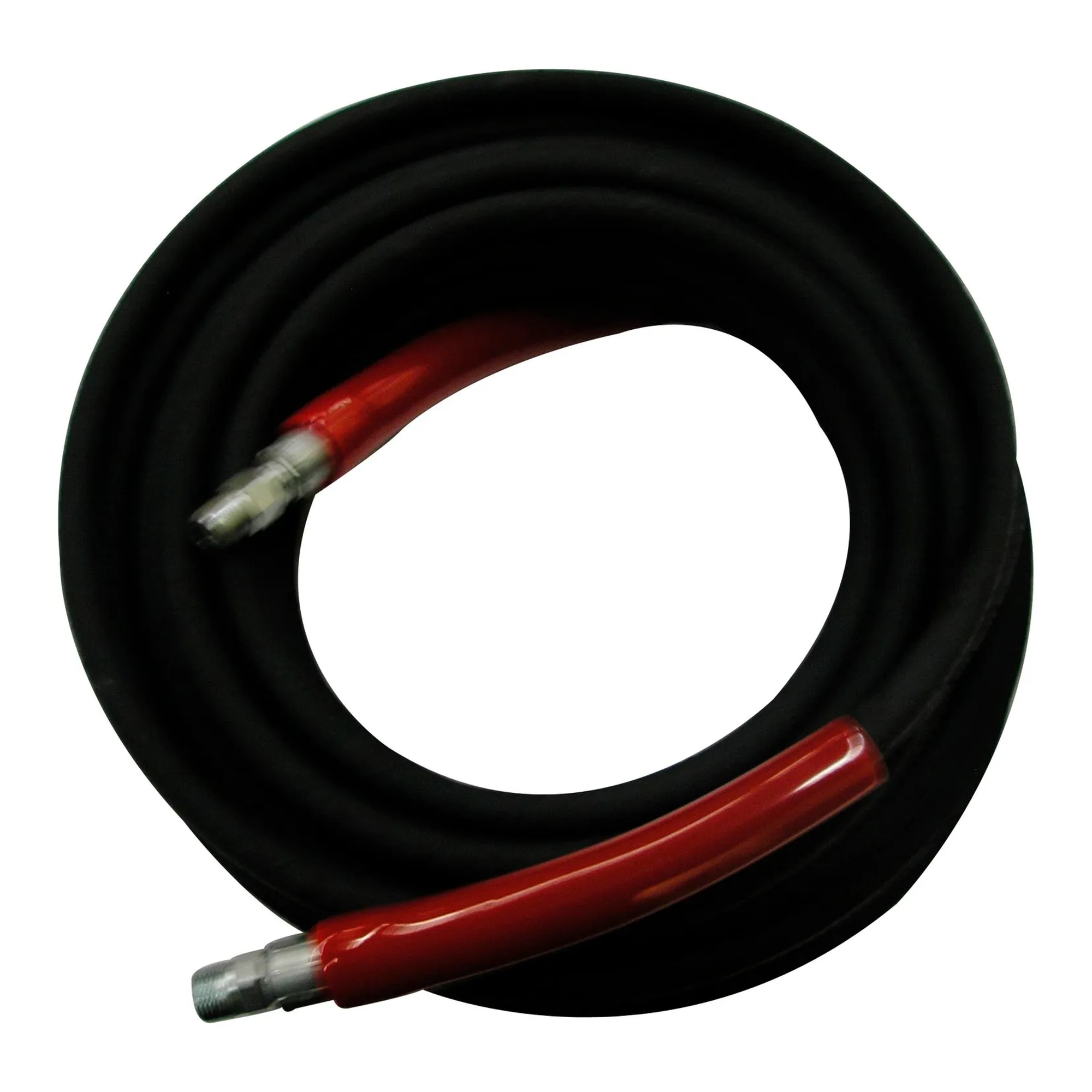 3/8 in. x 50 ft. Black Pressure Washer Hose with Male Ends