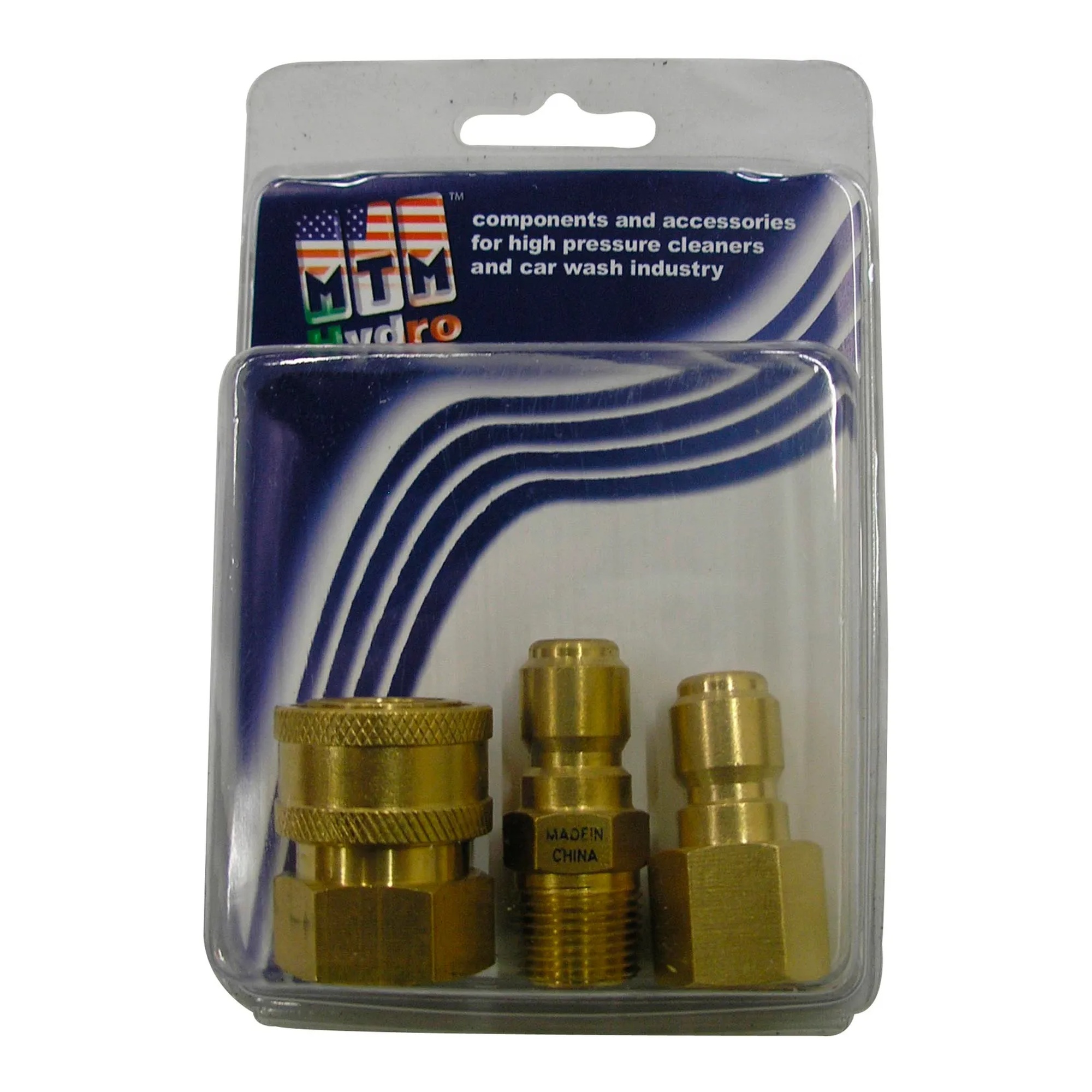 1/4-Inch Brass Quick Coupler and Plug Pack