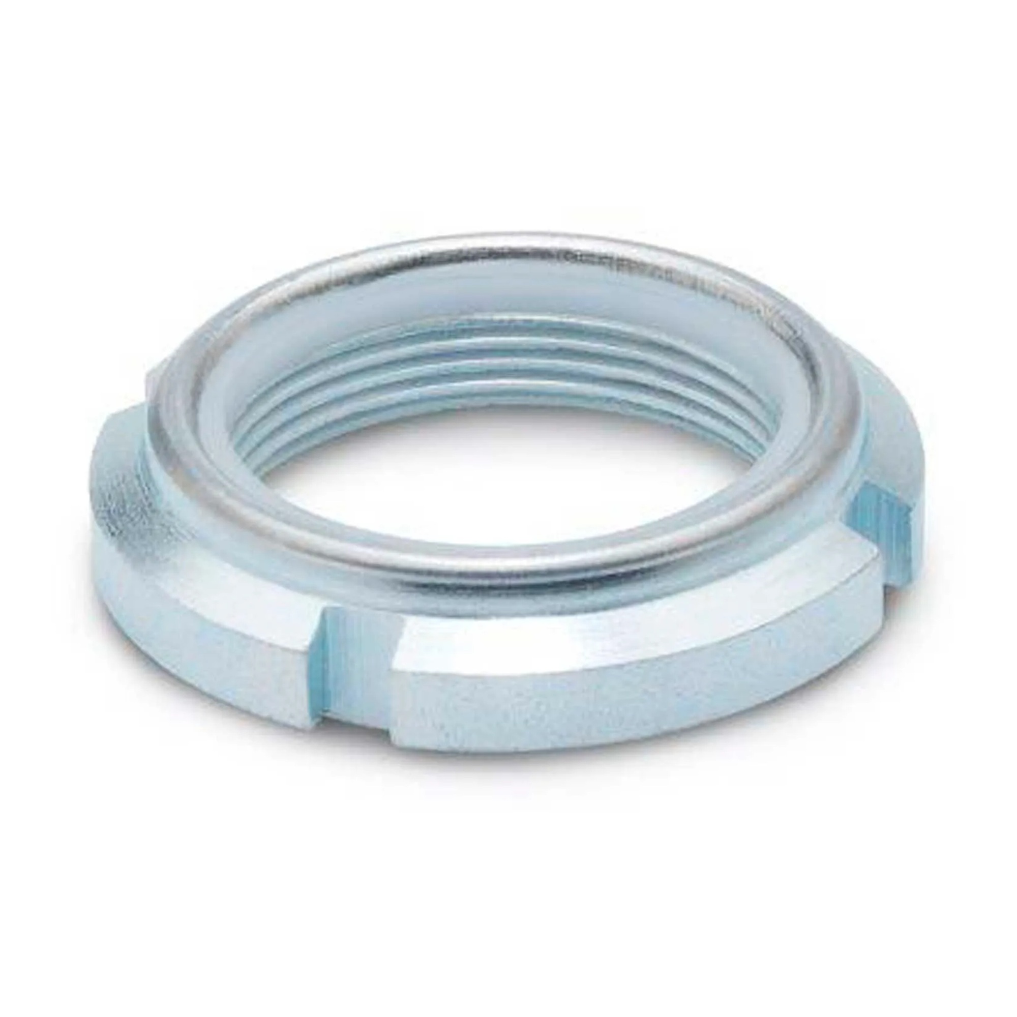 M17 x 1 Slotted Spanner Lock Nut with Polyamide Insert