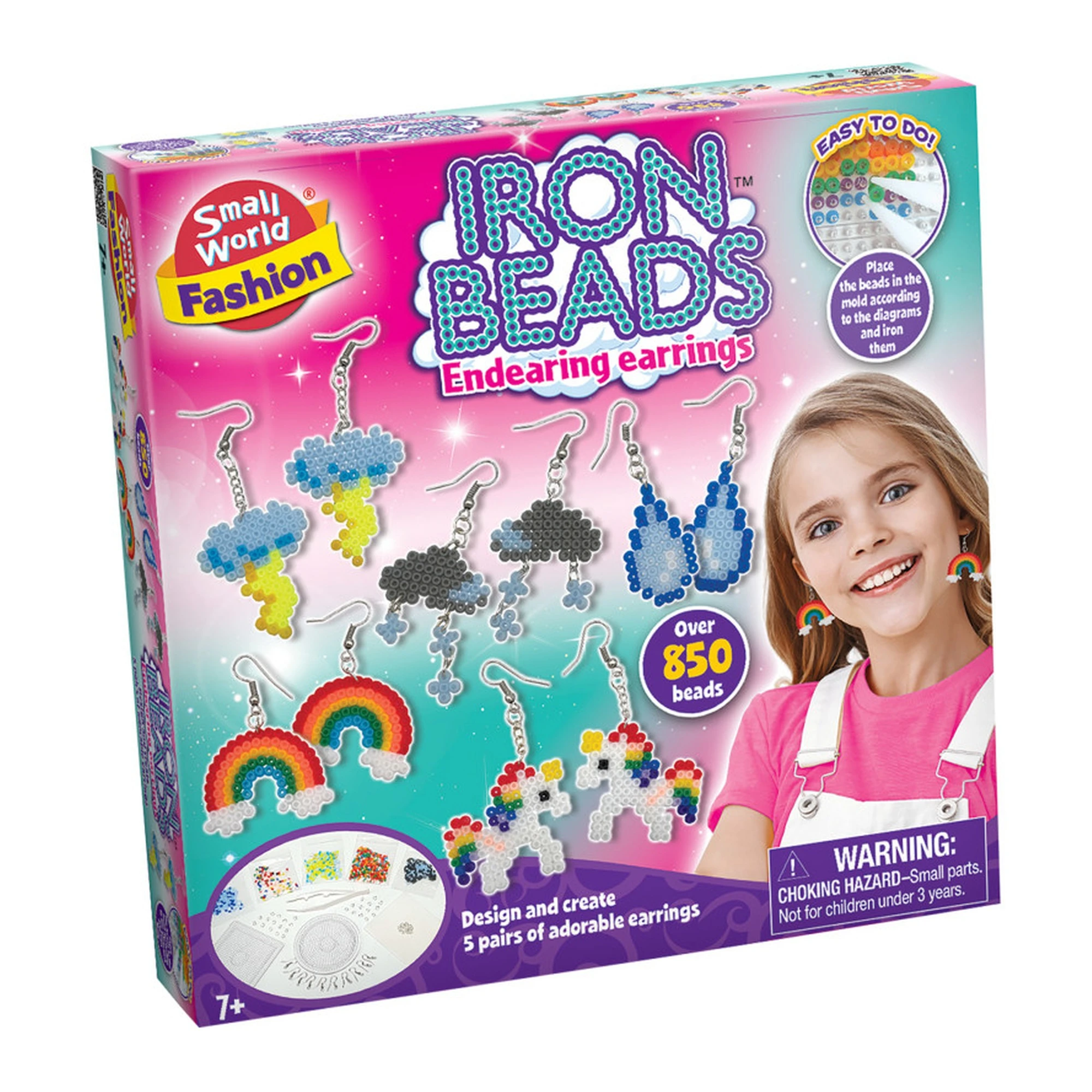 Fuse-Bead Earrings Craft Kit