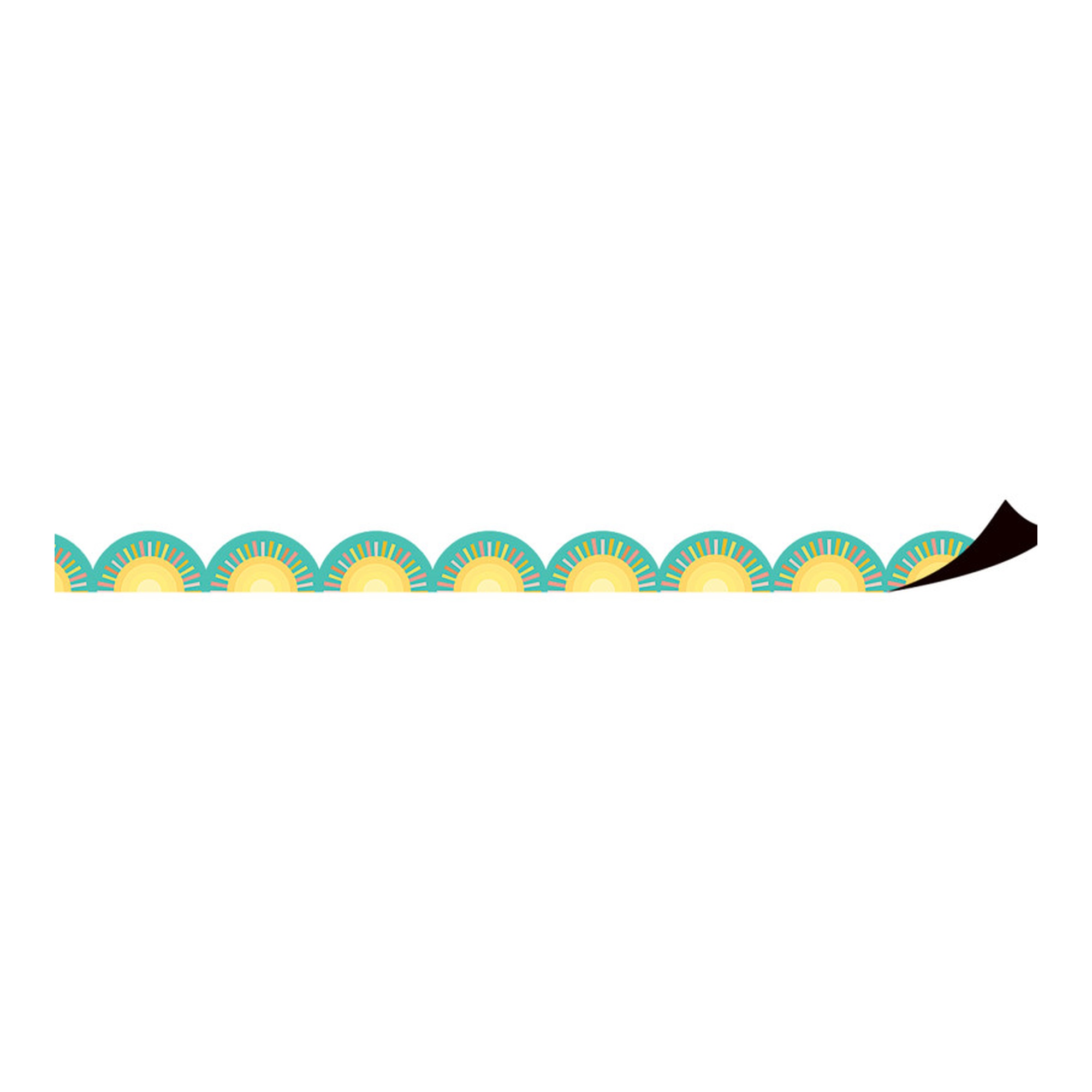 Sunshine Cheer Yellow Magnetic Border