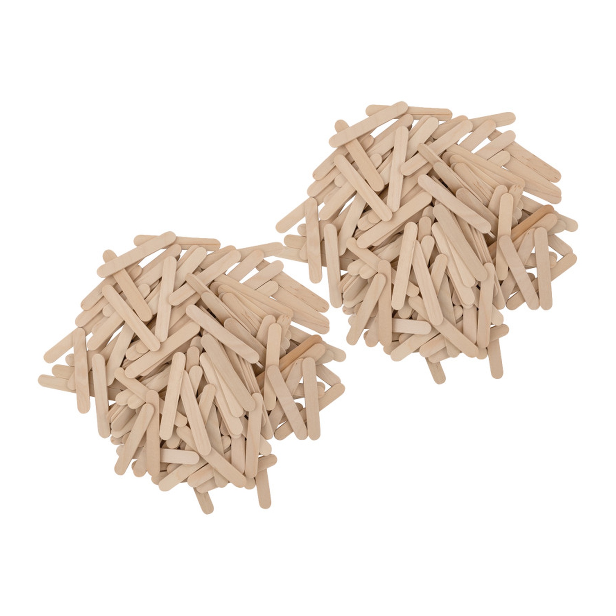 Junior Natural Wood Craft Sticks, 300 Count