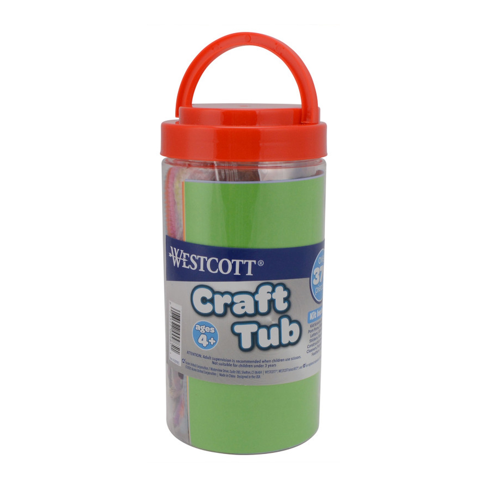 Kids Craft Tub Set, 370 Pieces