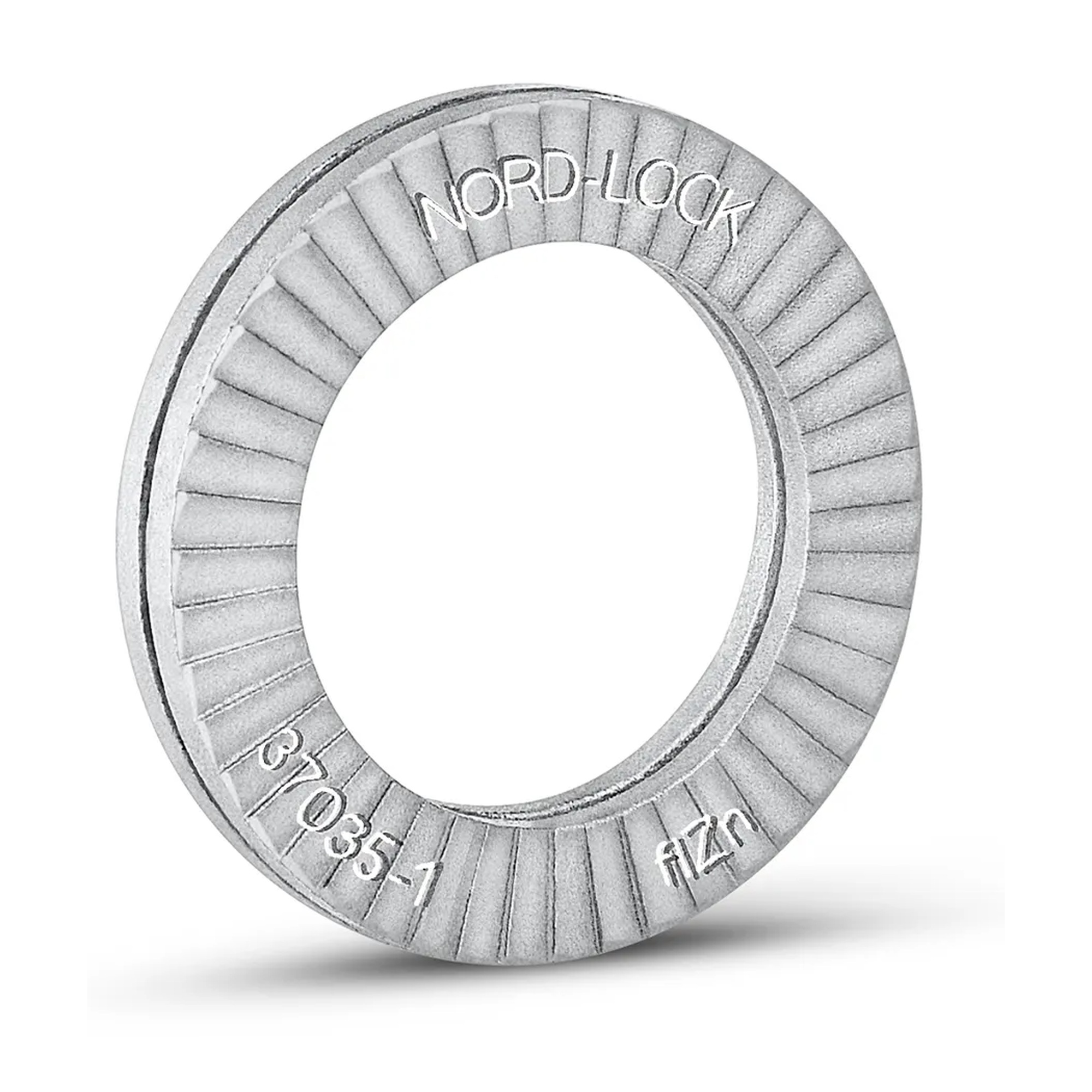 3/8-Inch Carbon Steel Wedge Locking Washers, Zinc Flake Coated, 20-Pack