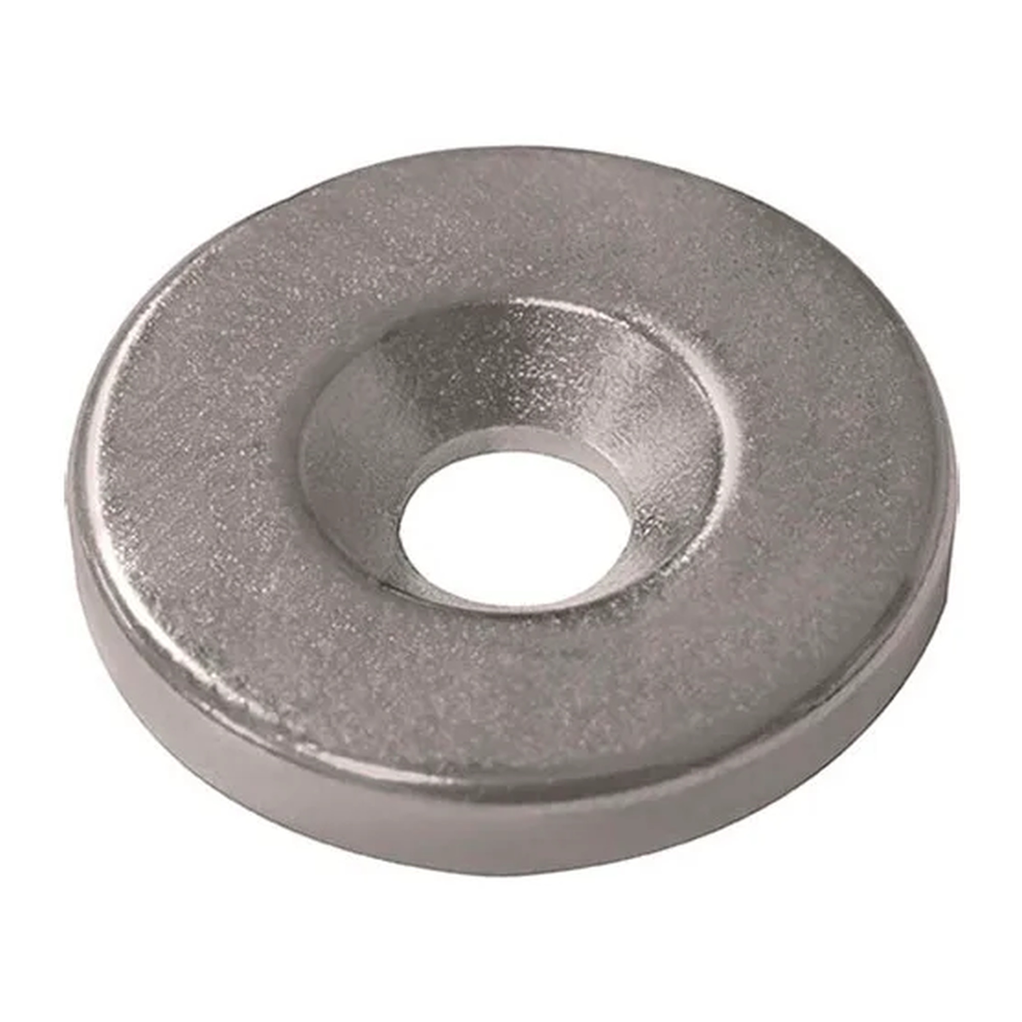 Rare Earth Ring Magnet, 1 in. OD x 0.186 in. ID x 0.12 in. Thick