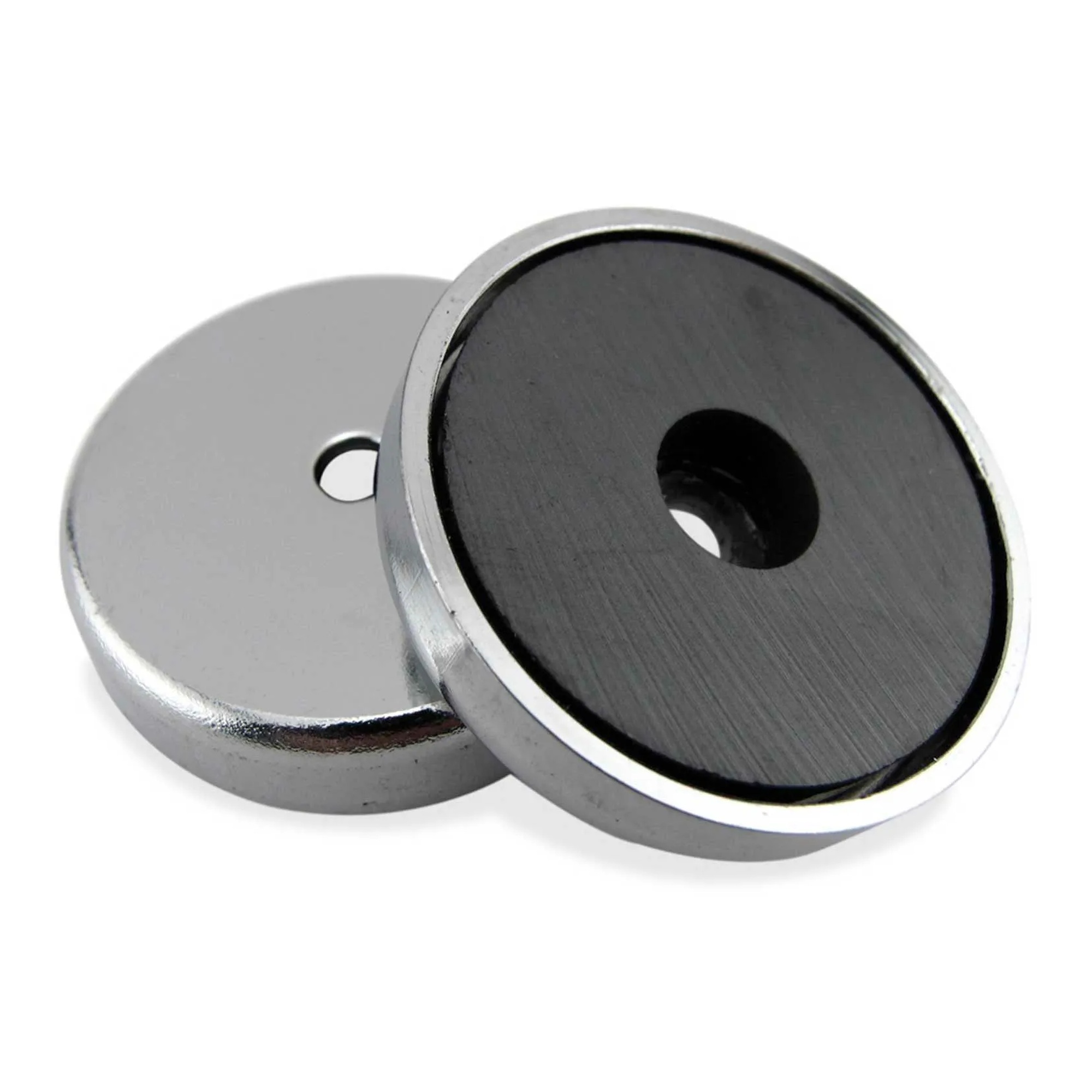 Ceramic Round Base Magnet, 25 lb Pull