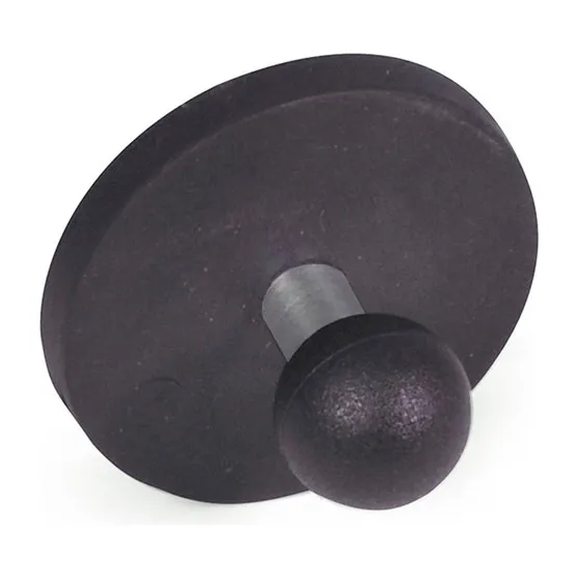 Rubber-Jacketed Retaining Magnet Assembly with Ball Knob