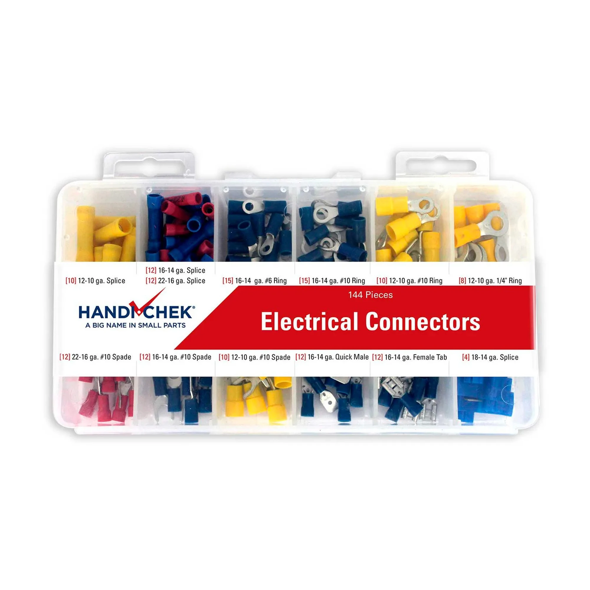 144-Piece Electrical Connector Assortment